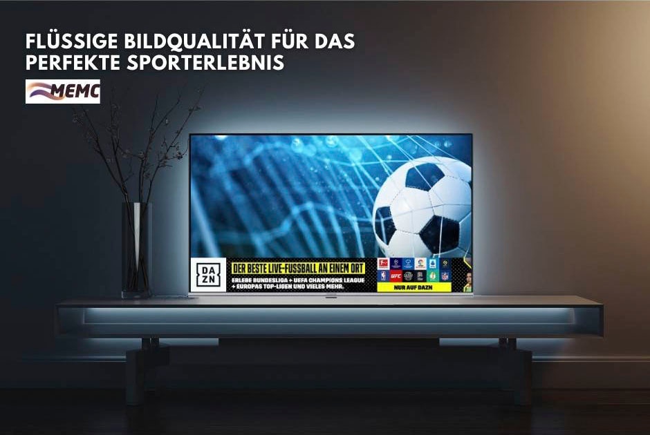 Hanseatic QLED-Fernseher, 126 cm/50 Zoll, 4K Ultra HD, Android TV-Smart-TV