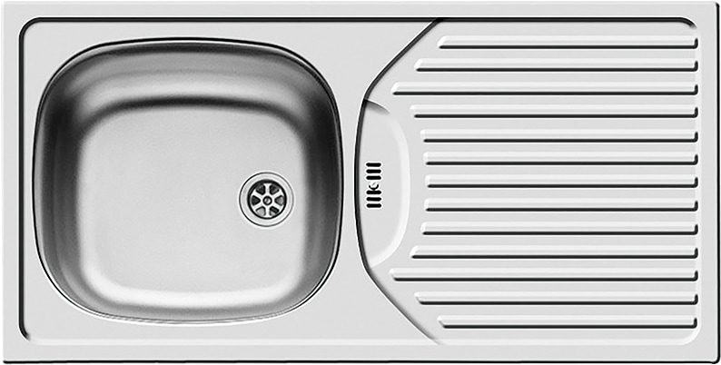 KOCHSTATION Küchenzeile »KS-Aken« Breite 300 cm, wahlweise mit E-Geräten, mit Arbeitsplatte 38 mm stark