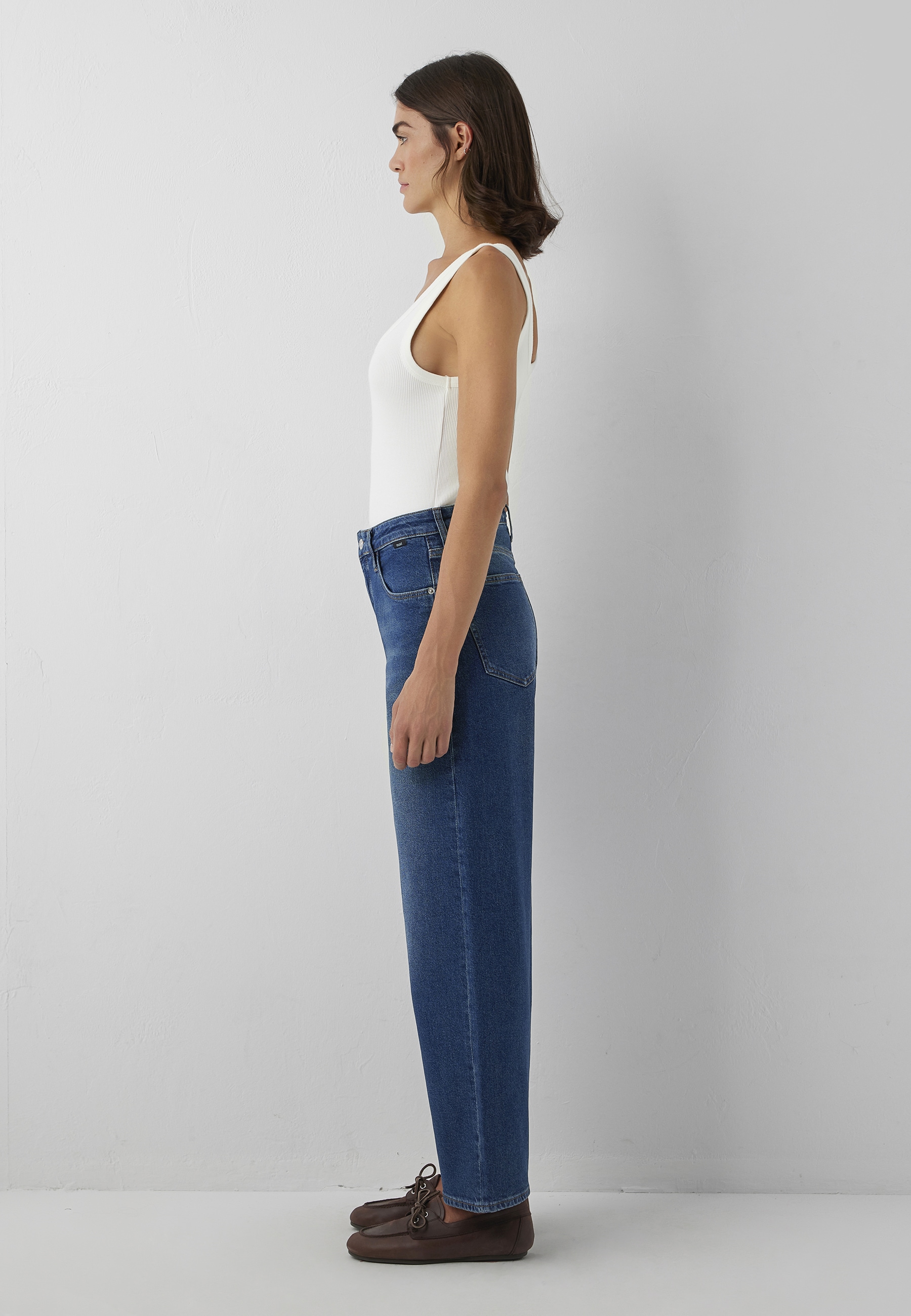Mavi Weite Jeans »LEILA« Baggy Jeans