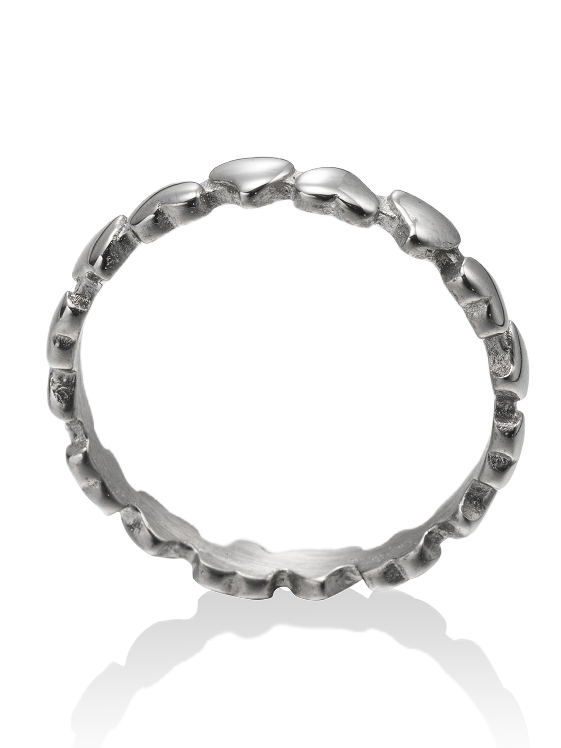 Aniston JEWELRY & WATCHES Fingerring »Schmuck Geschenk Edelstahl Damenring Ring Herz« Made in Germany