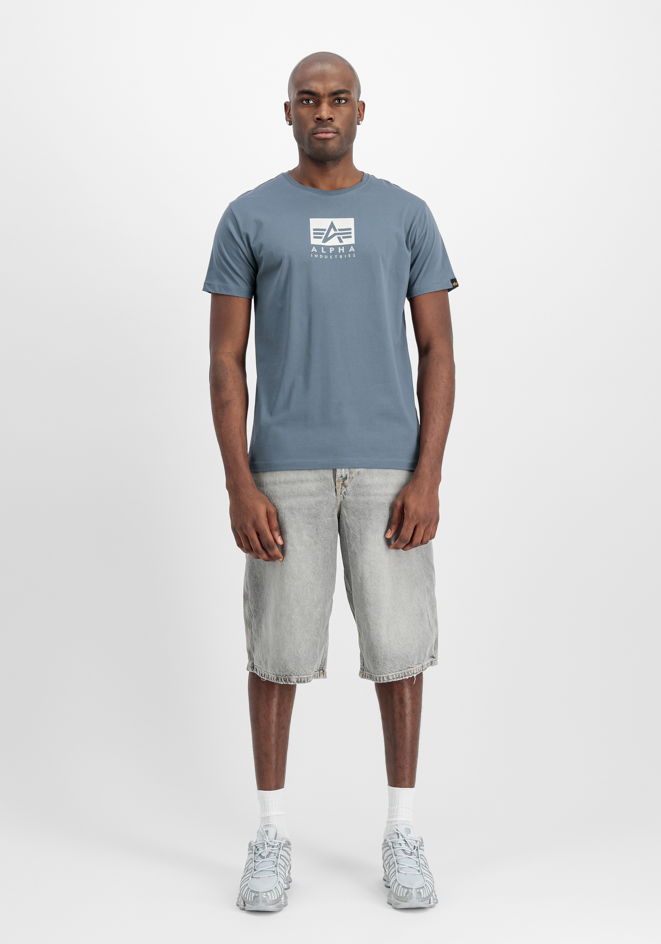 Alpha Industries T-Shirt "Alpha Industries Men - T-Shirts Satin Logo T-Shir günstig online kaufen