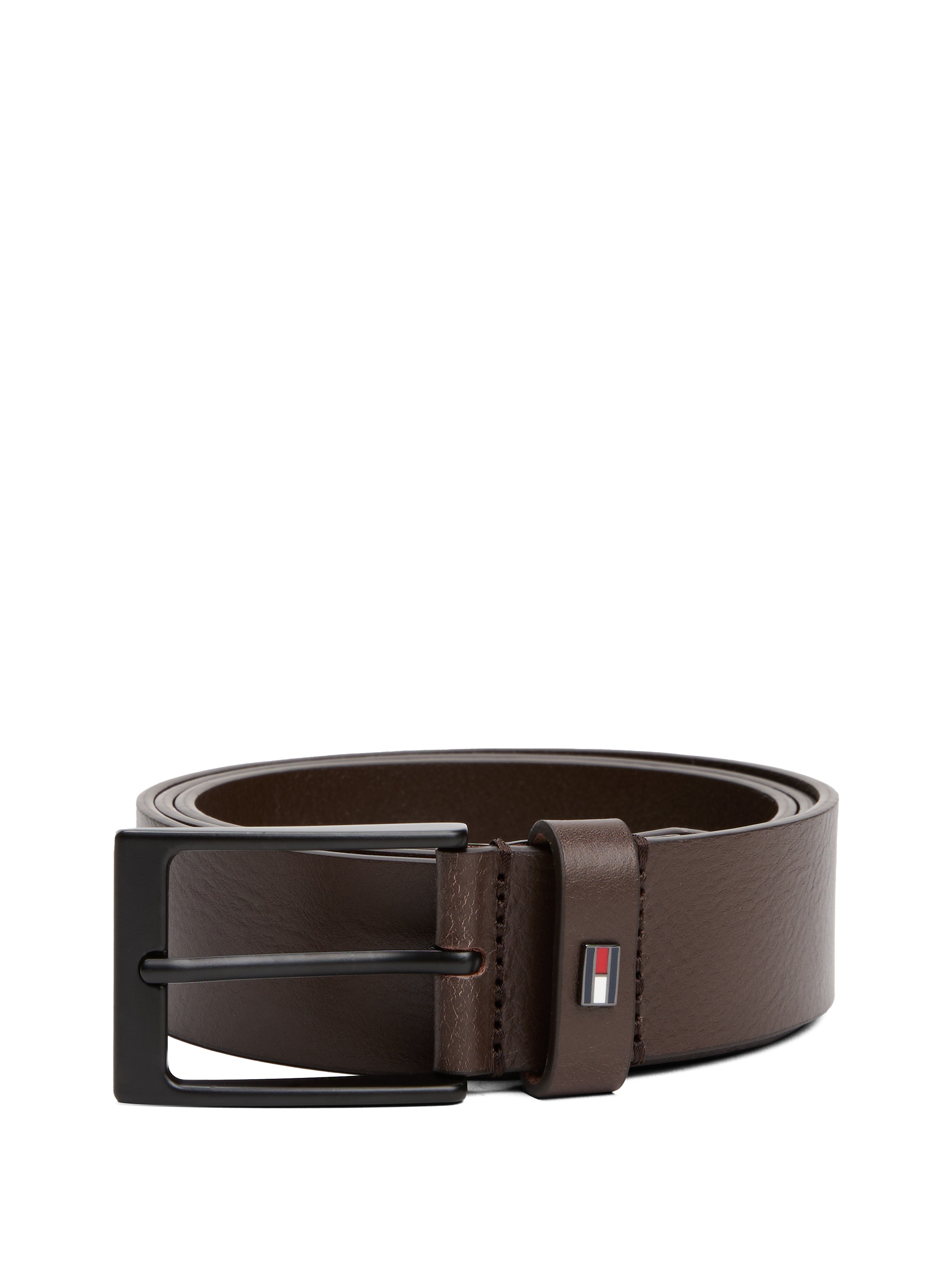 Tommy Hilfiger Ledergürtel "LAYTON 3.5", Metallpatch, Einfachdornschließe günstig online kaufen