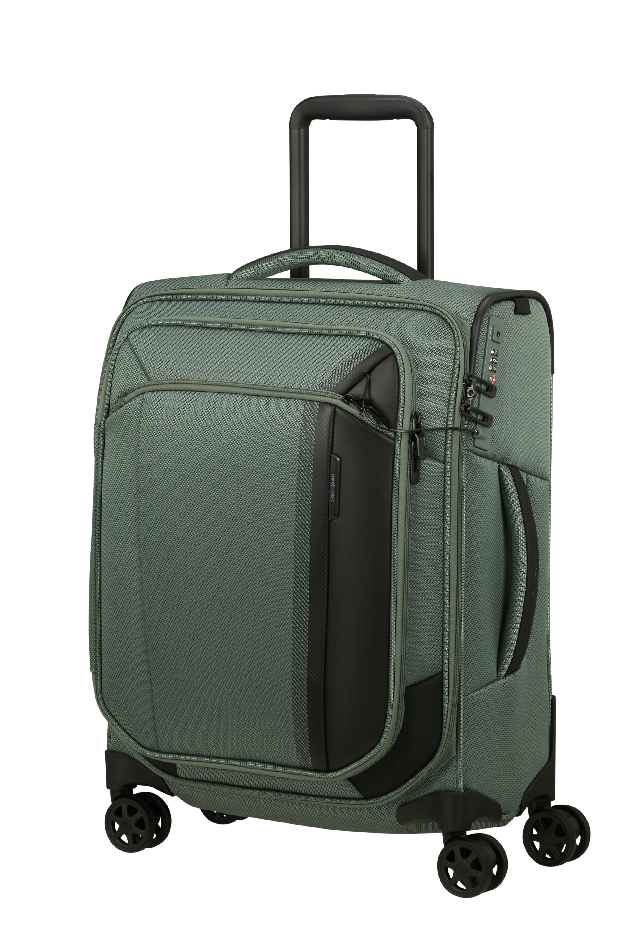 Samsonite Weichgepäck-Trolley "Respark, Verschiedene Größen Und Farben" 43 L 4 Rollen Mit Mehreren Tragegriffen, Innenmaterial Aus Polyester
