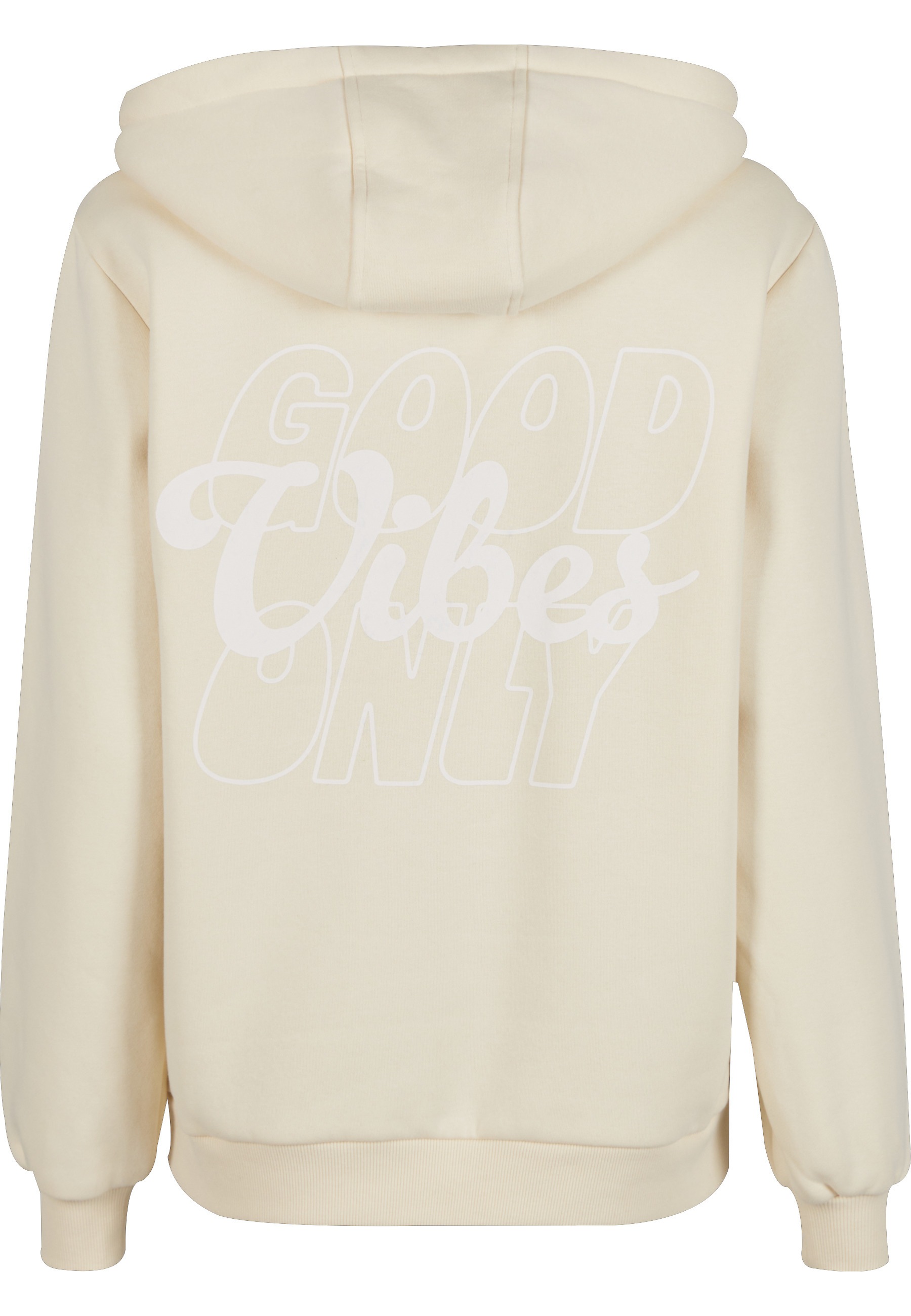 Miss Tee Kapuzensweatshirt »Miss Tee Good Vibes Ladies Fluffy Hoody«
