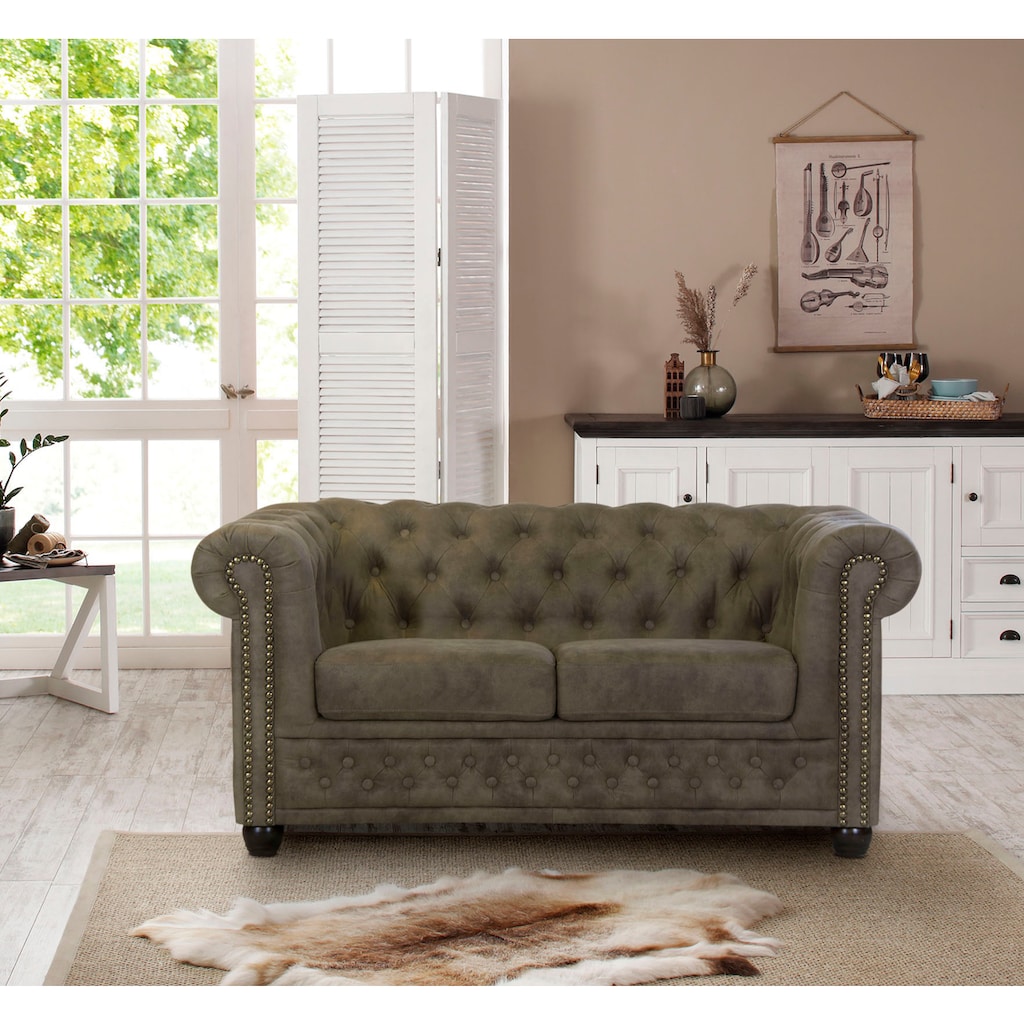 Home affaire Chesterfield-Sofa »Rysum«