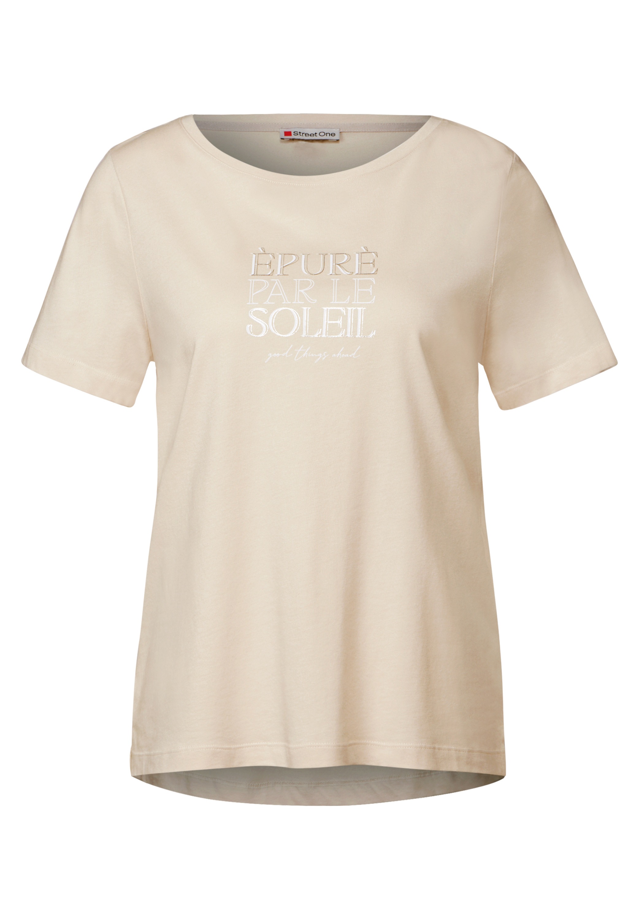 STREET ONE T-Shirt, im soften Baumwoll-Mix