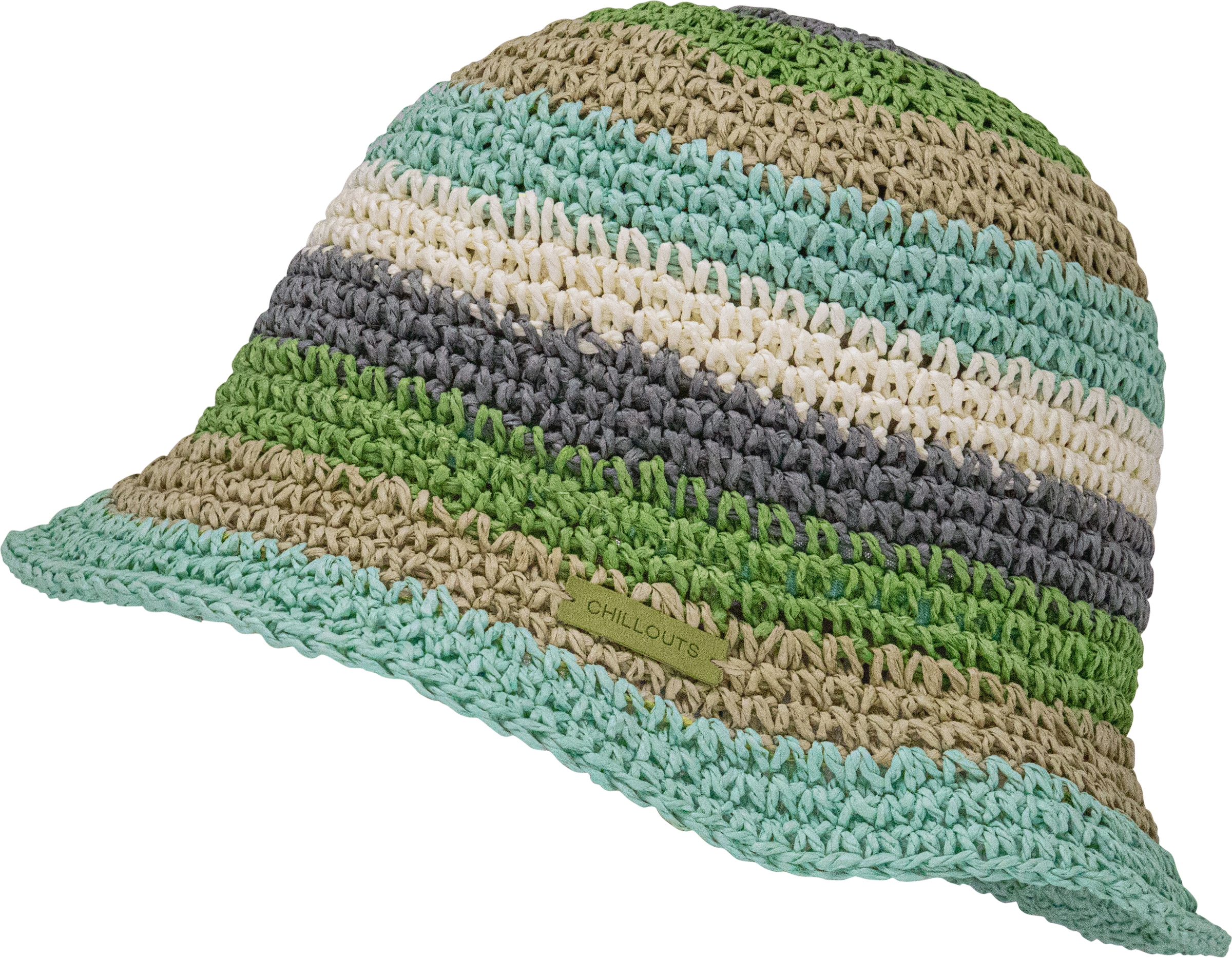 chillouts Strohhut aus Papierstroh mit knautschbarer Struktur & verstellbar günstig online kaufen