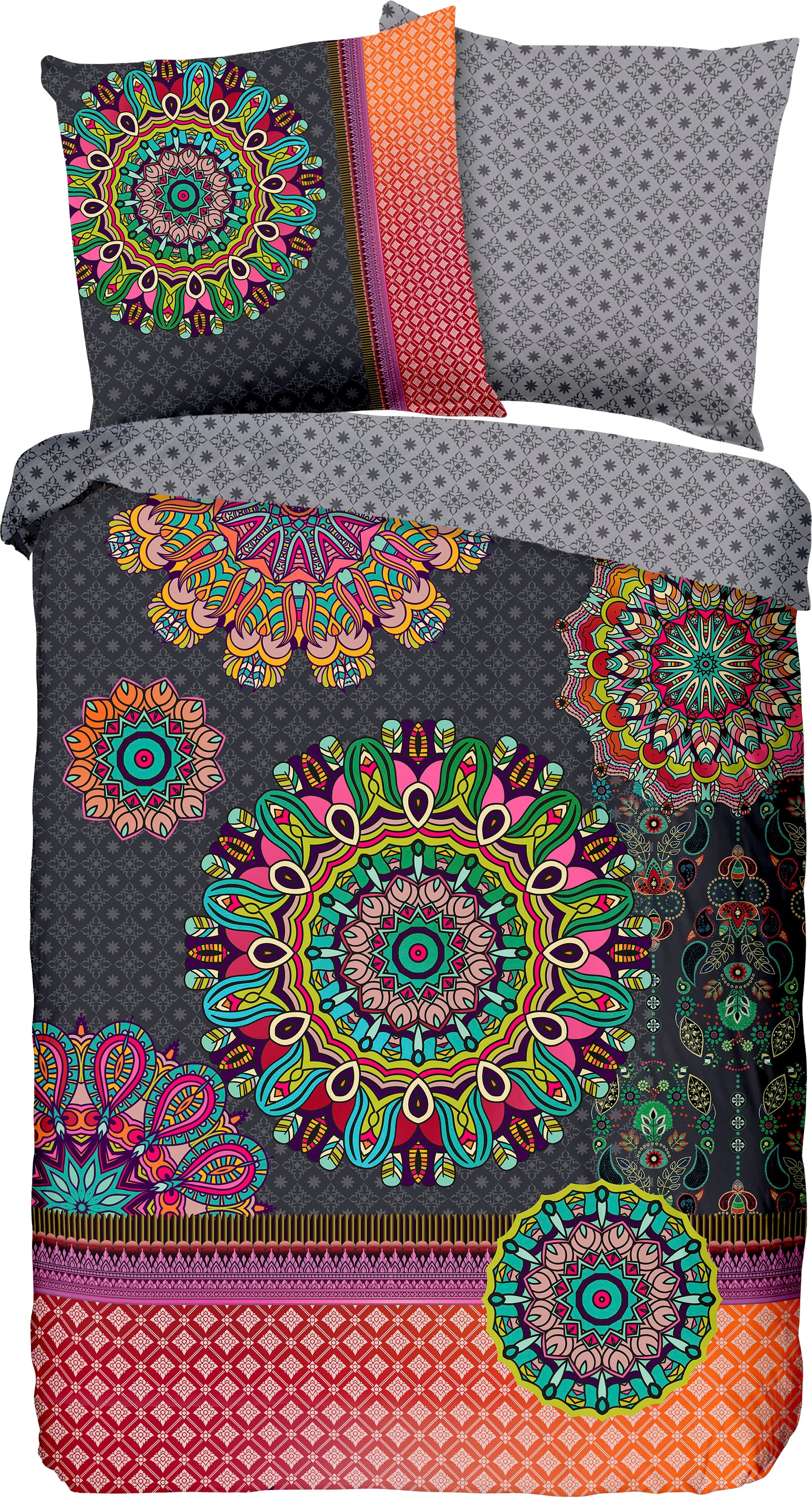 hip Wendebettwäsche »Izefia«, (2 tlg.), mit Mandalas