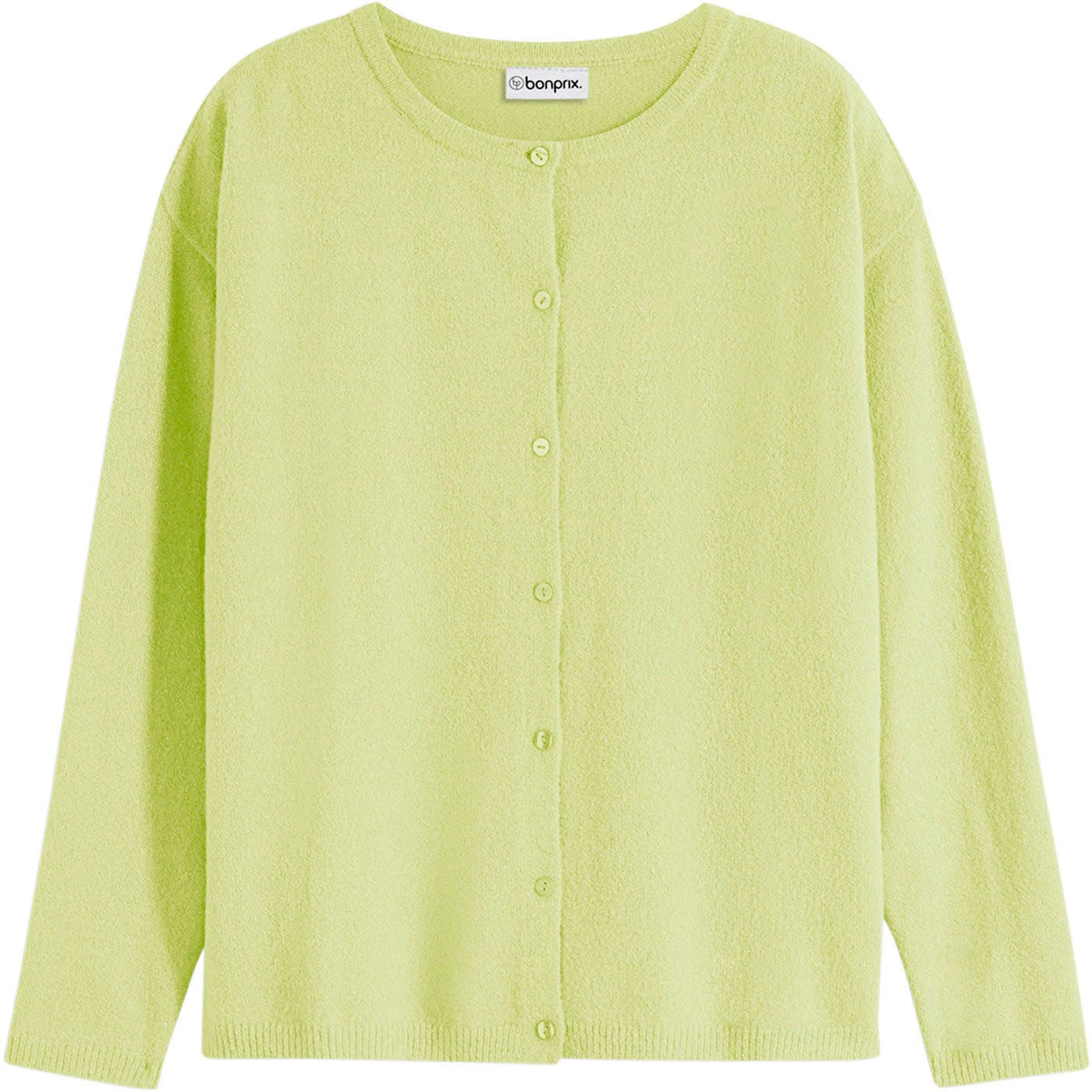 bonprix Strickjacke »Feinstrickjacke« lässig geschnittene Passform, Feinstrick, eleganter Stil