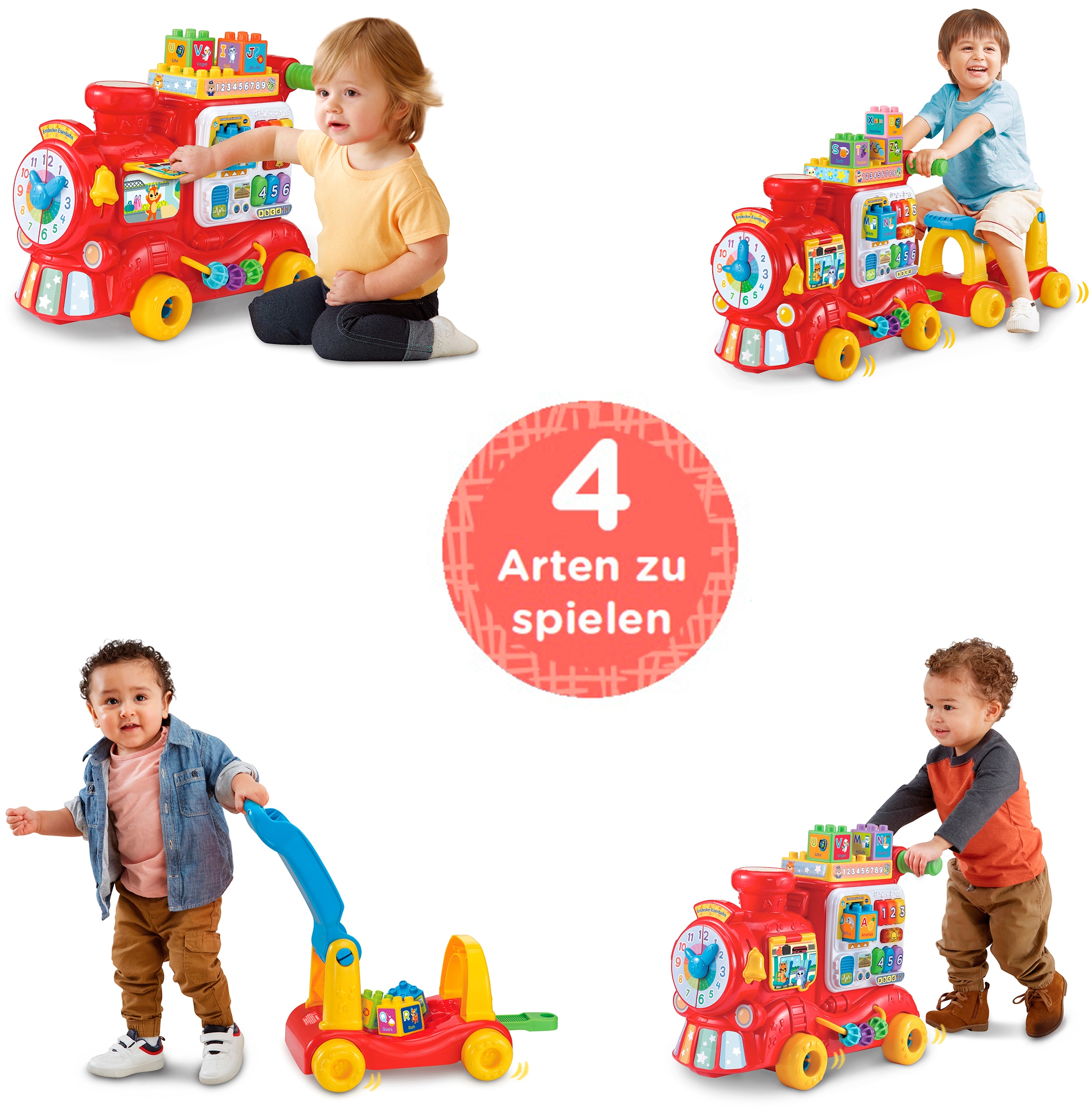 Vtech® Lernspielzeug »Entdecker, Eisenbahn«