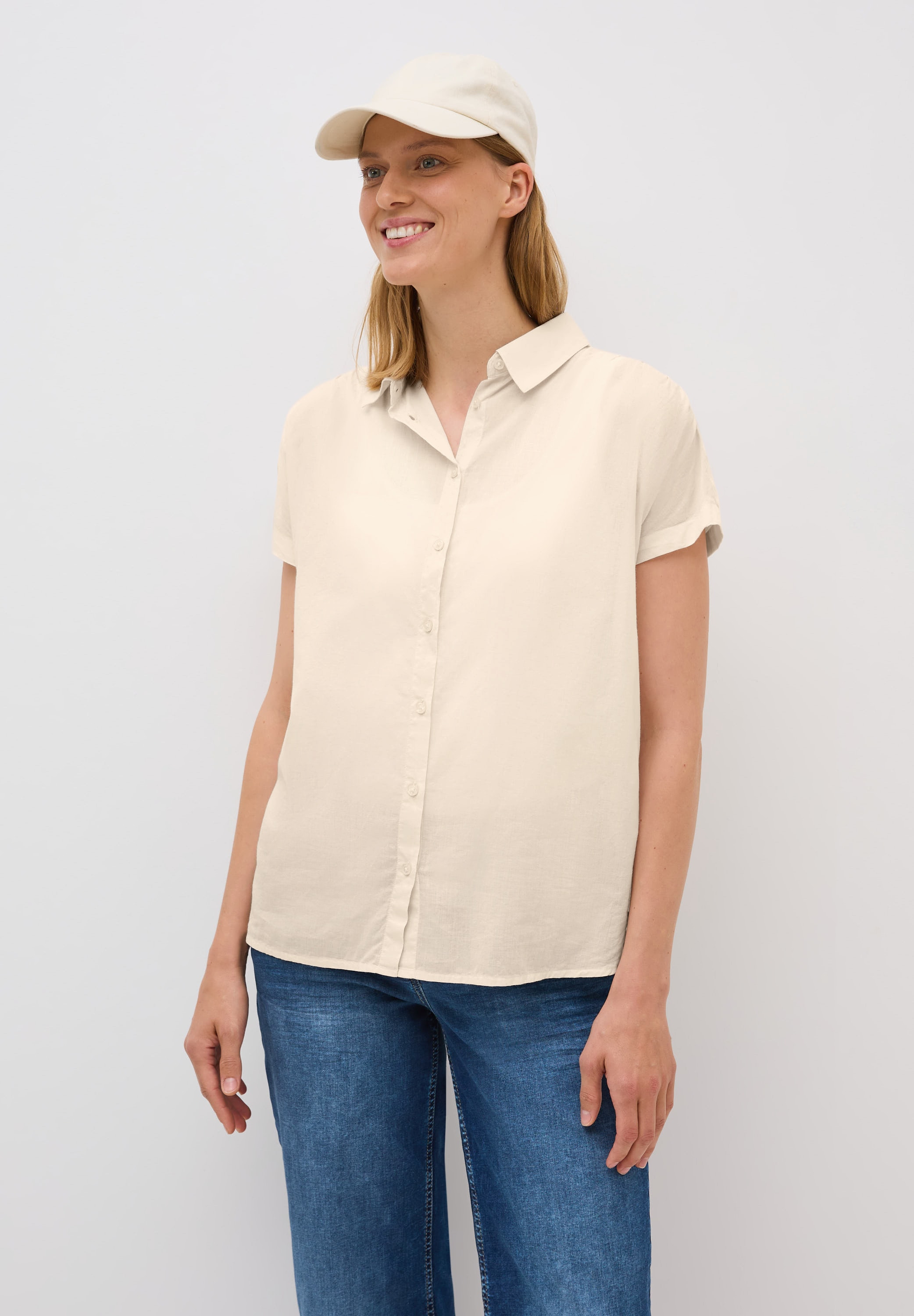 Cecil Hemdbluse, aus reiner Baumwolle günstig online kaufen
