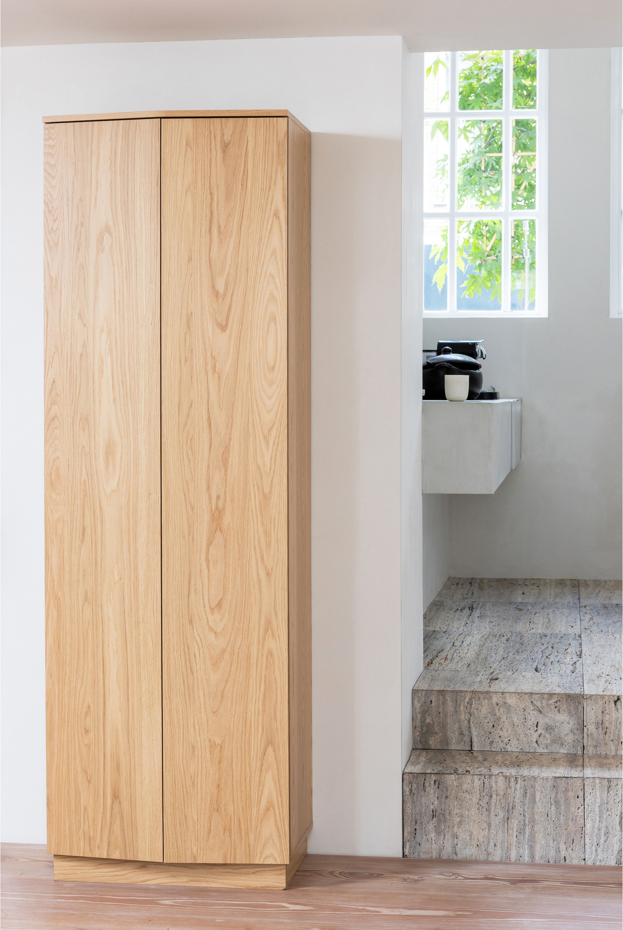 WOOOD Mehrzweckschrank "ZUMA Garderobenschrank. Wäscheschrank, Höhe 210 cm" günstig online kaufen