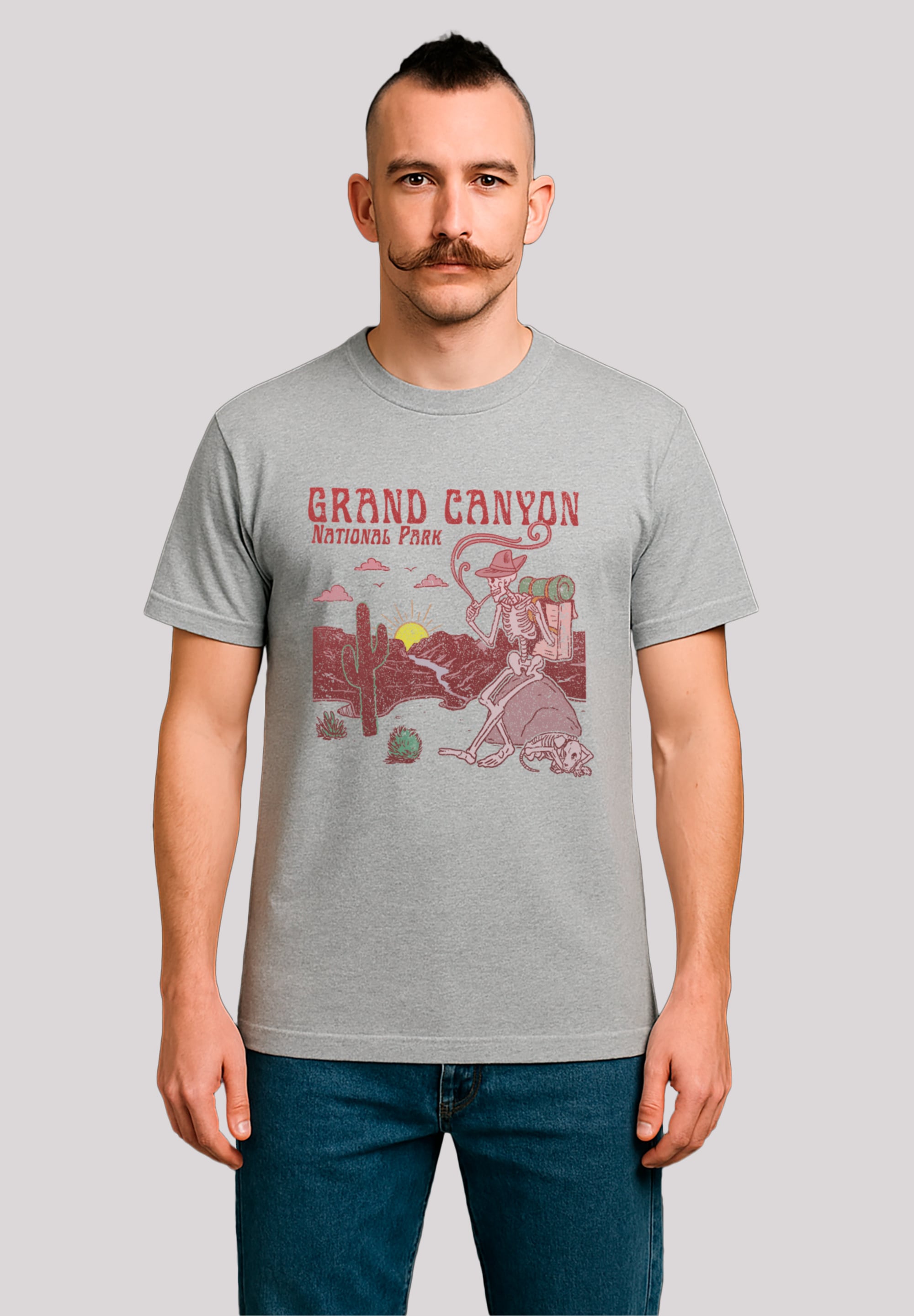 F4NT4STIC T-Shirt "US National Parks Grand Canyon Sunrise", Premium Qualitä günstig online kaufen
