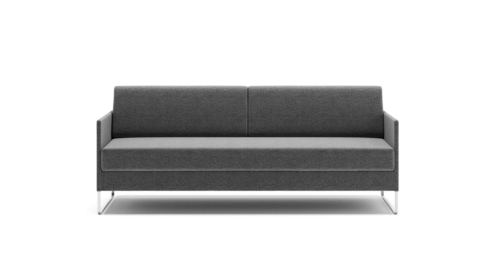 HESTBÆK Schlafsofa "Hestbæk 33 3-Sitzer, Breite 208cm, Komfortsitzhöhe 47cm, Bettfunktion" Umklappbar, Querschläfer, sehr komfortabel, Stauraum