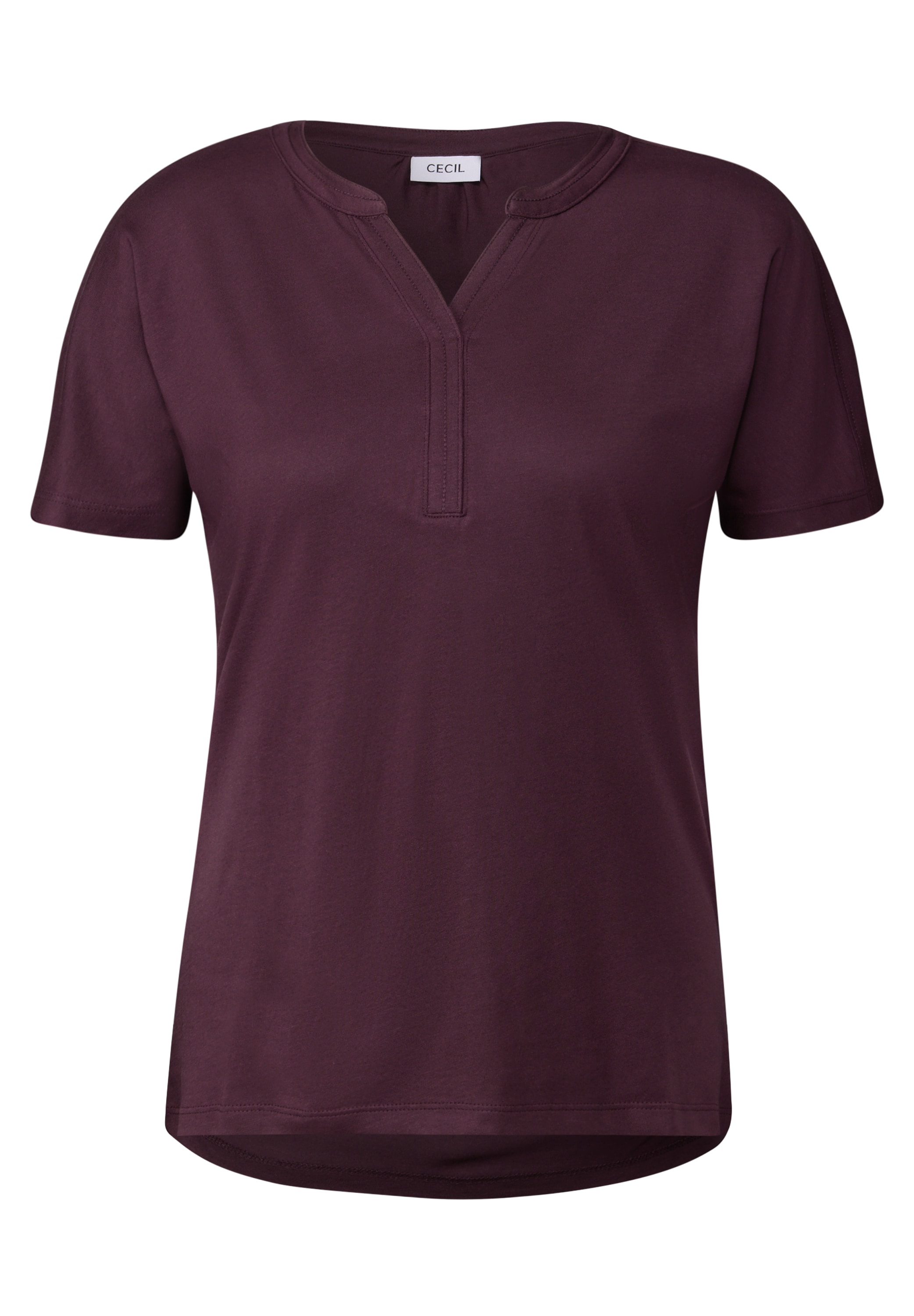 Cecil T-Shirt, aus elastischem Materialmix