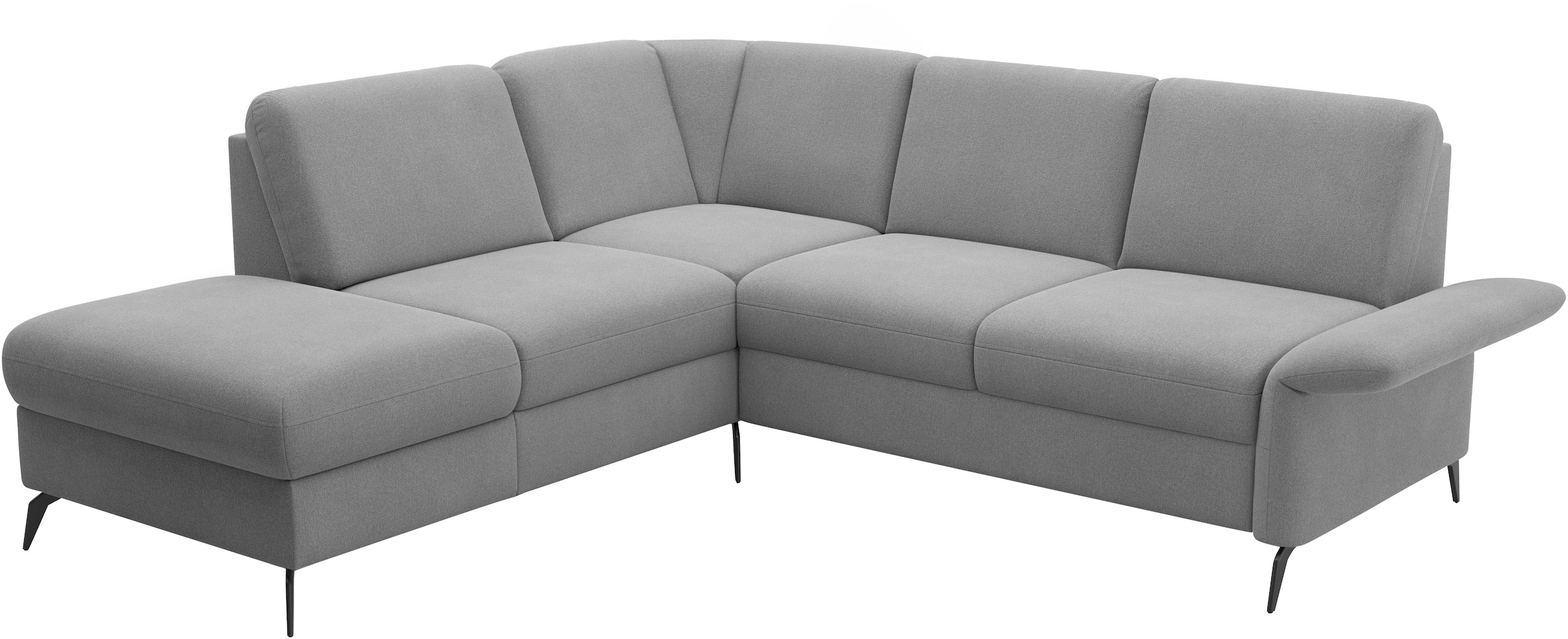 Home affaire Ecksofa »Rochelle«, optional: Armteilverstellung, klappbar, Bettkasen