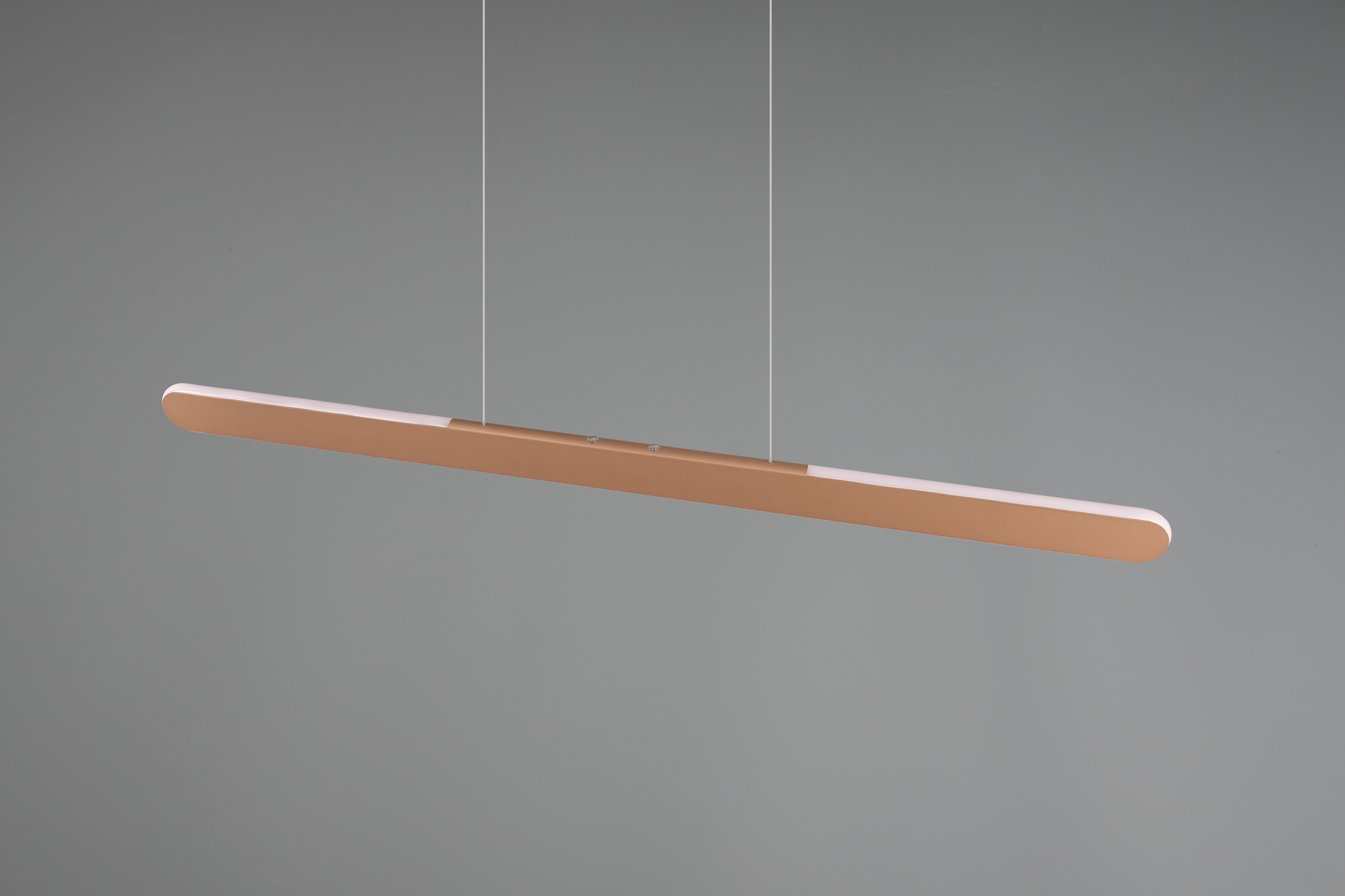TRIO Leuchten LED Pendelleuchte »HELIOS, bis 150 cm höhenverstellbare LED Hängelampe 28W 3300 Lumen«, 1 flammig, Leuchtmittel LED-Board | LED fest integriert, CCT warmweiß-kaltweiß 2700-6500K, dimmbar Touch Sensor, up+down light