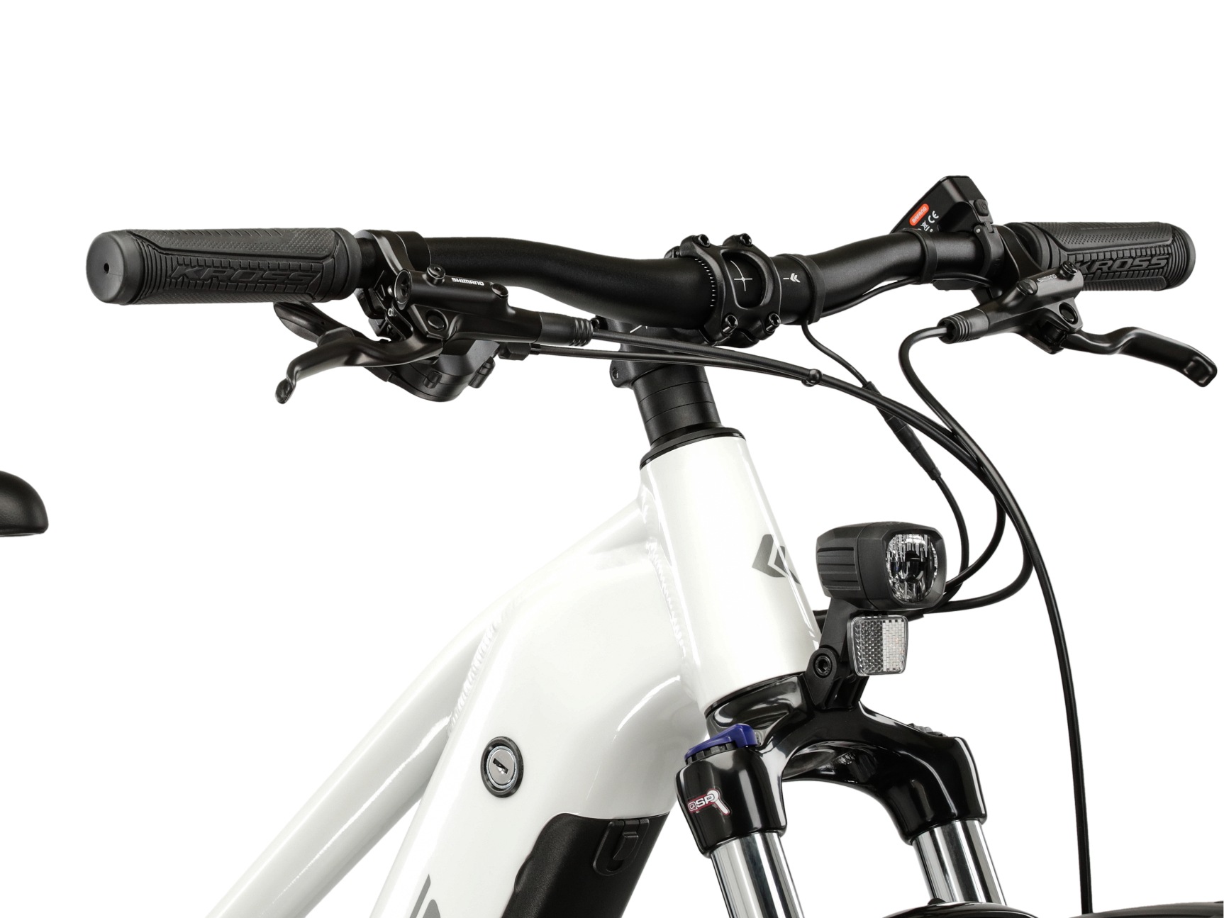 Kross »KROSS E-MTB Lea Boost 1.0 29 Zoll weiß 8 Gänge 2026« 8 Gang Shimano ESSA U2000 Schaltwerk Kettenschaltung Heckmotor 250 W