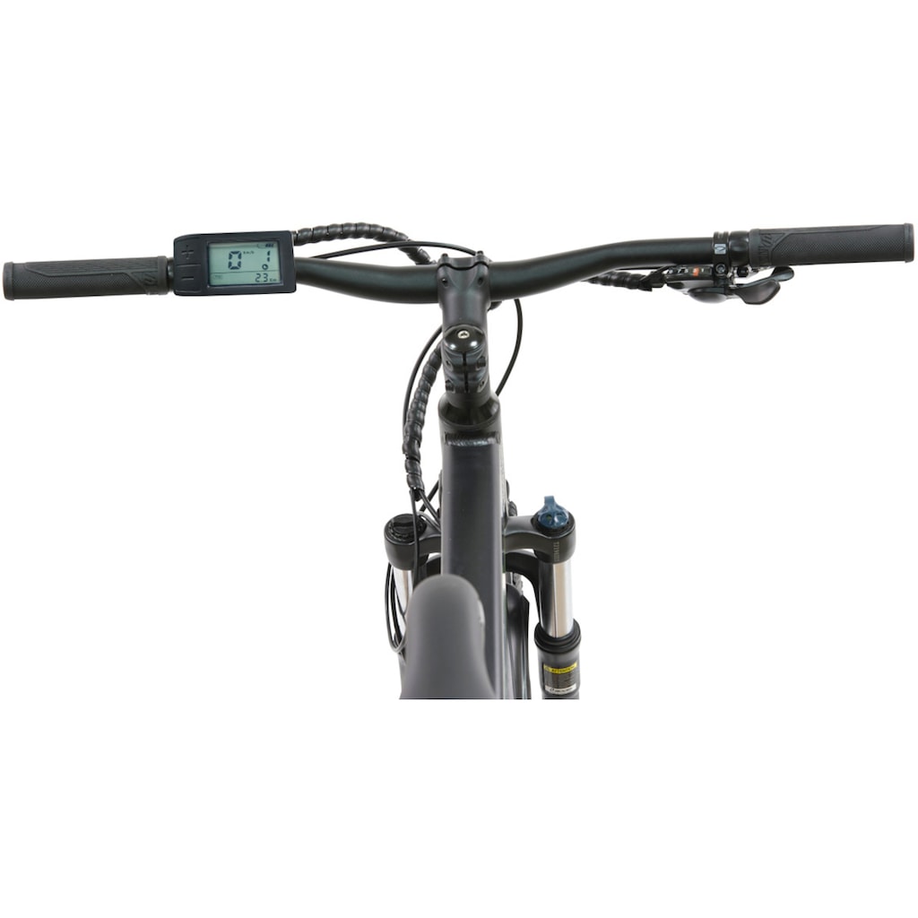 LLobe E-Bike »FML-830 black 27,5", 10,4 Ah«, 9 Gang, Shimano, Heckmotor 250 W