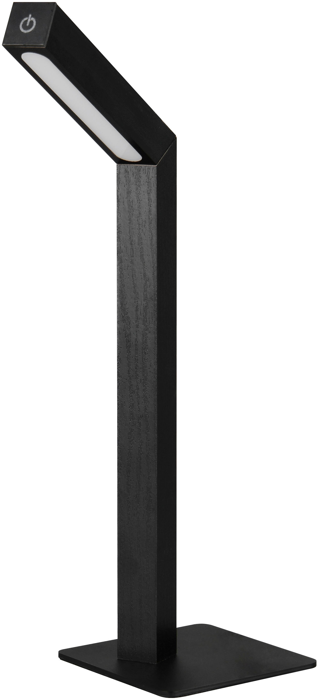 REALITY Leuchten LED Tischleuchte »SKIP, magnetische Touch-Tischlampe aus Holz, Leuchtenkopf abnehmbar«, 1 flammig, Leuchtmittel LED-Board | LED fest integriert, On/Off Touch und Dimmschalter, USB-Ladeanschluss, Akku-Laufzeit 3h