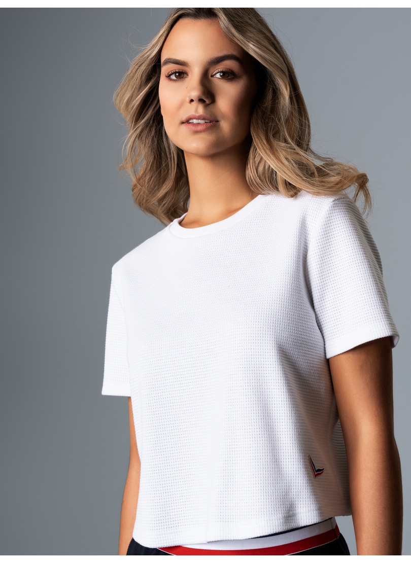 Trigema T-Shirt »TRIGEMA Cropped Oversized T-Shirt«, (1 tlg.)