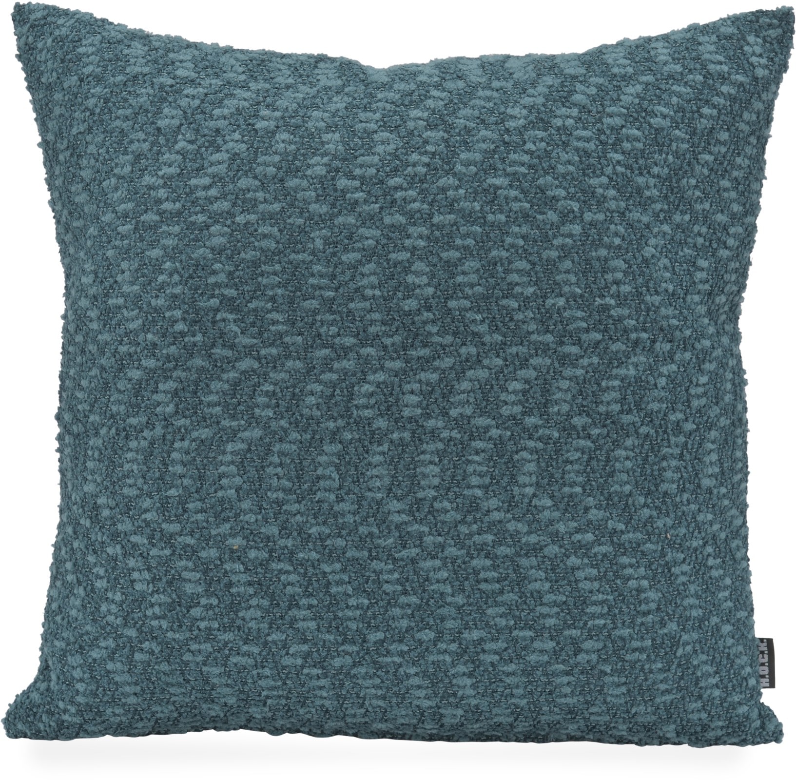 "Dekokissen H.O.C.K. ""H.O.C.K. Bonnetti"", blau (petrol, unifarben), B:45cm H:10cm L:45cm, Polyester, Dekokissen_Sitzkissen_Kissenhüllen"
