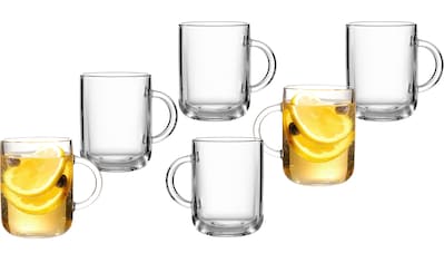 Teeglas »Glühwein- /Teeglas-Set Marco«, (Set, 6 tlg.), 6-teilig, 330 ml
