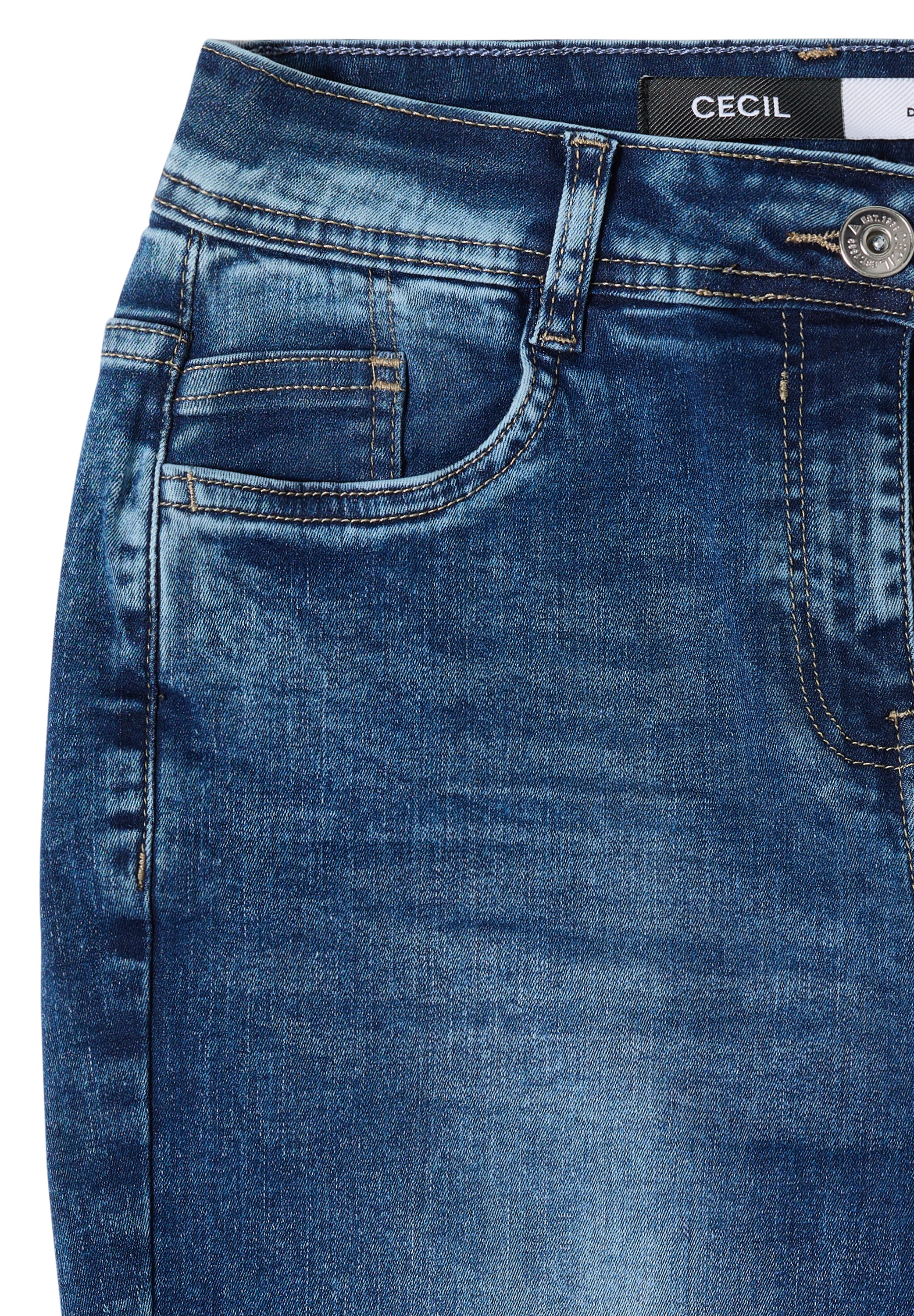 Cecil Slim-fit-Jeans 5-Pocket-Style