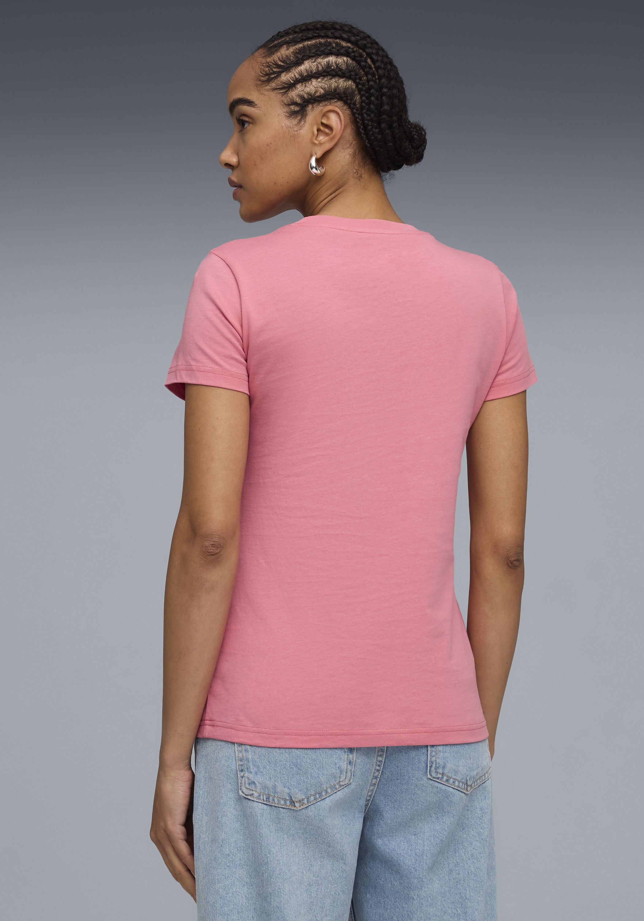 PUMA T-Shirt "ESS NO. 1 LOGO TEE (S)" Regular Fit, Kurzarm, Rundhalsausschn günstig online kaufen