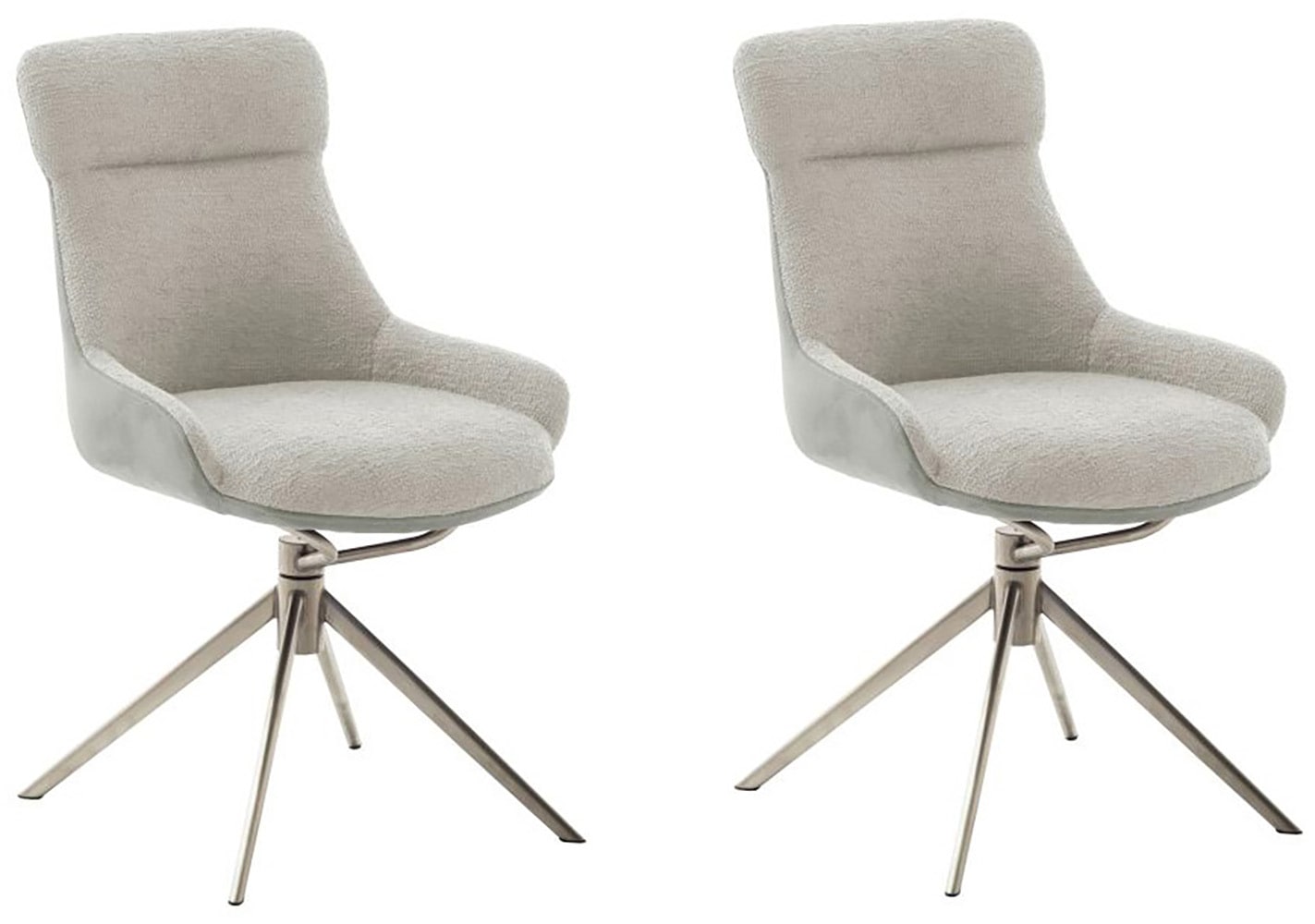 MCA furniture Esszimmerstuhl "PELION" () (2er-Set), drehbar 360, Dreh- & Sc günstig online kaufen