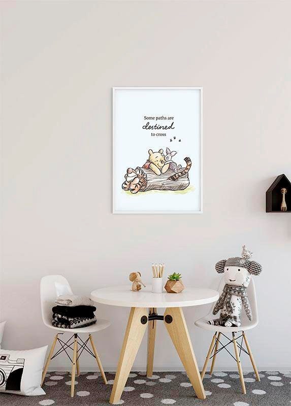 Komar Poster »Winnie Pooh Schlafzimmer, St.), Kinderzimmer, Path«, (1 Disney, | BAUR Wohnzimmer