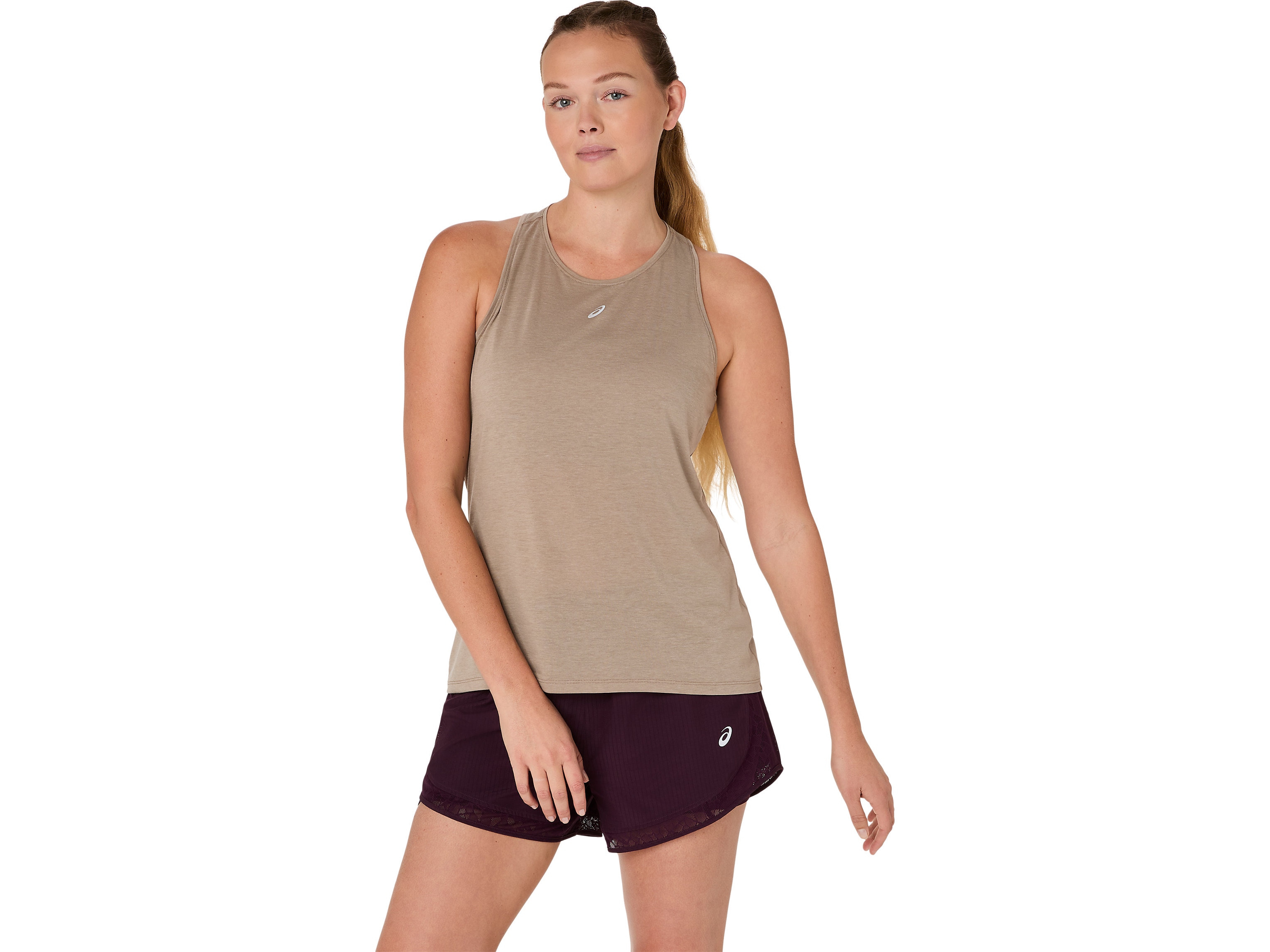 Asics 1100000002199 "NAGINO RUN ADJUSTABLE TANK" gerade geschnitten, leichtes Material, weiches Gewebe