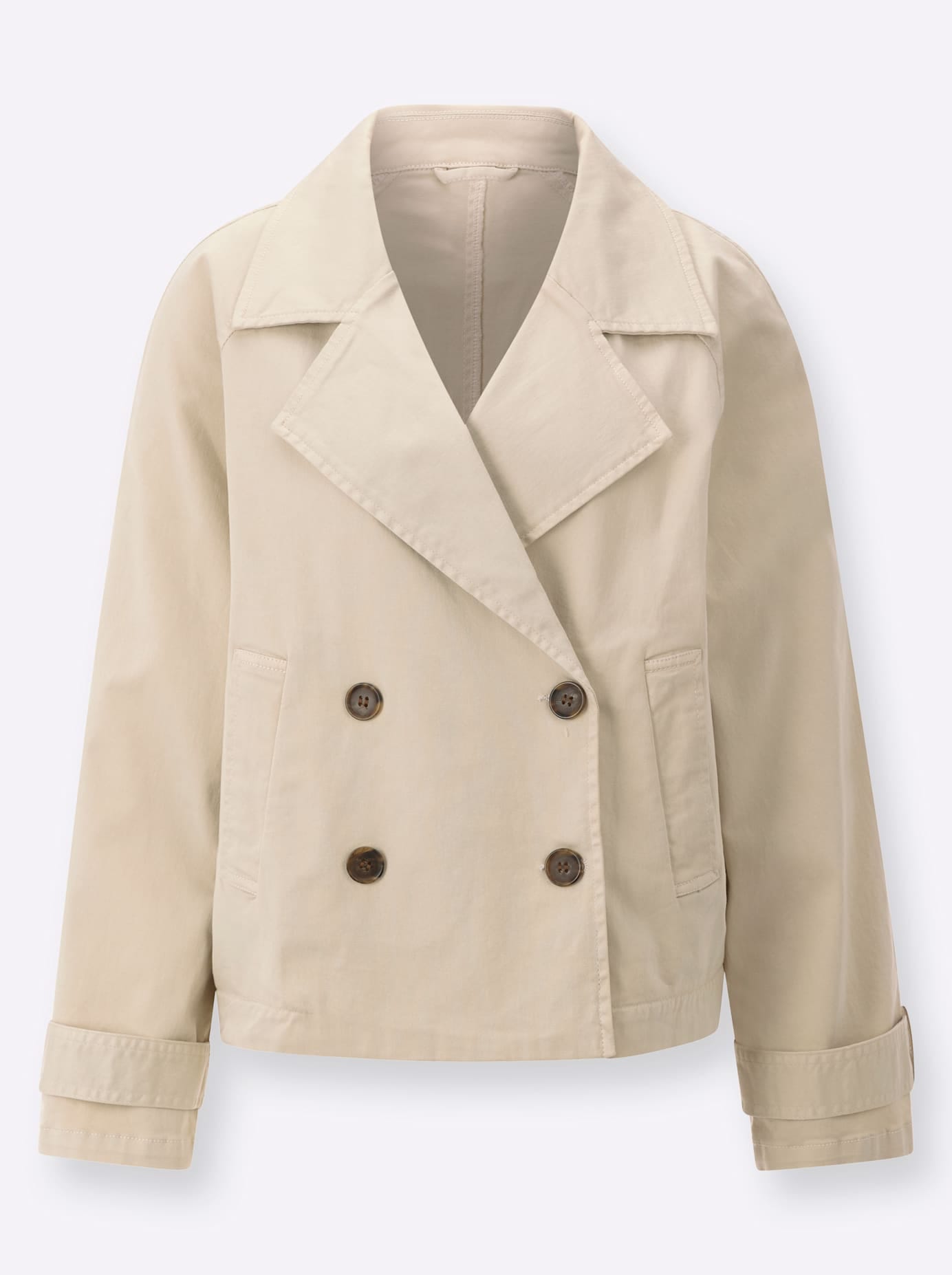 Classic Basics Langjacke, ohne Kapuze