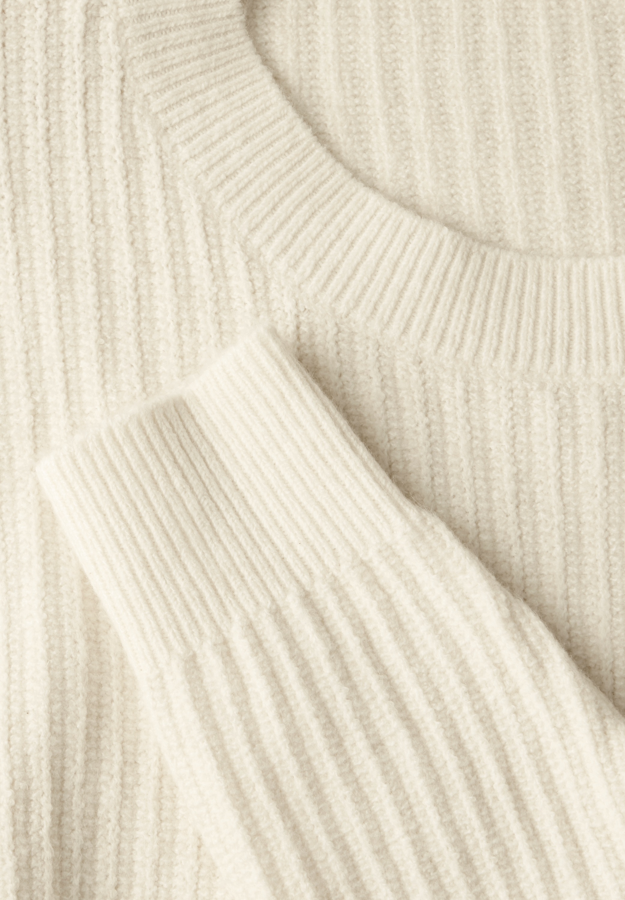 STREET ONE STUDIO Strickpullover, aus Baumwolle mit Stretchanteil
