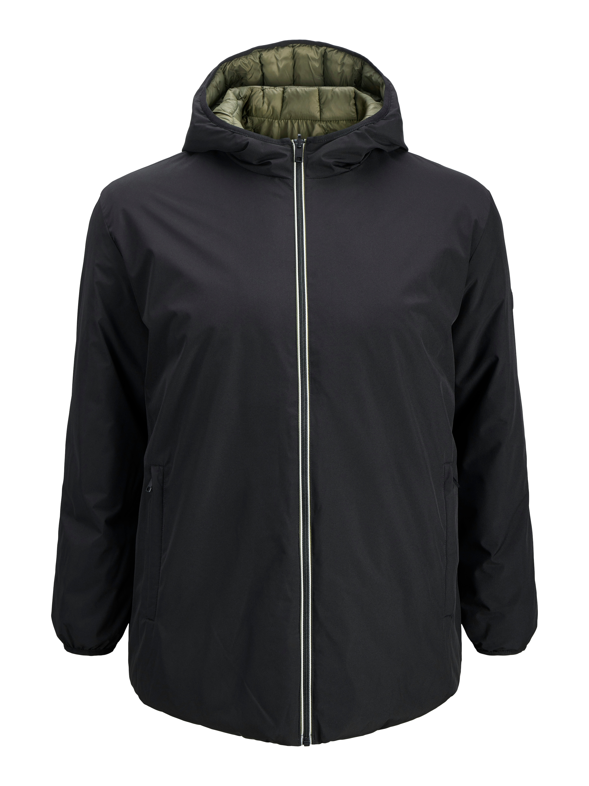 Jack & Jones PlusSize Outdoorjacke »JJEBROOK REVERSIBLE JACKET SN PLS«, mit Kapuze