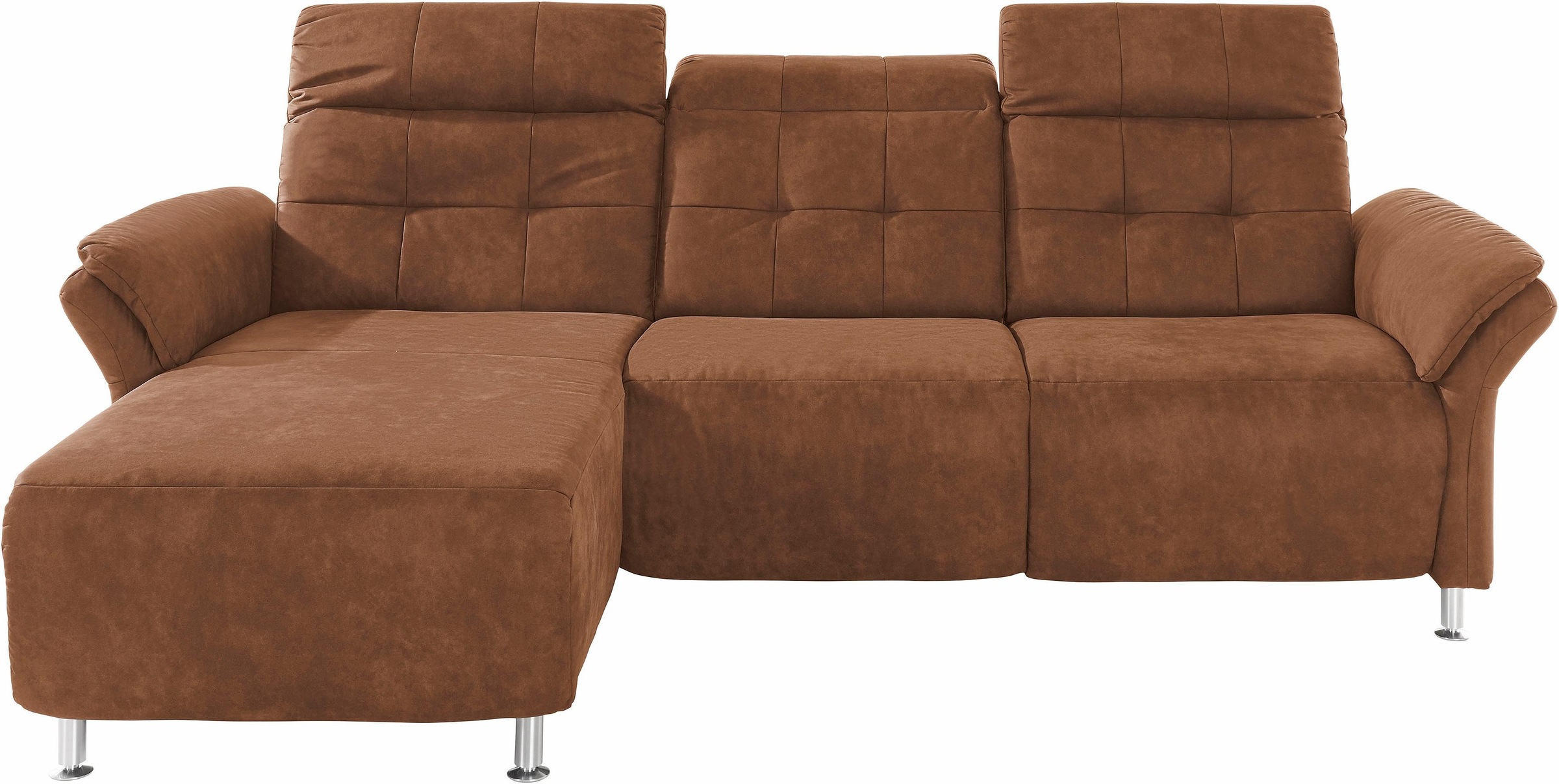 Home affaire Ecksofa "Manhattan L-Form" 2 Sitze mit elektrischer Relaxfunkt günstig online kaufen