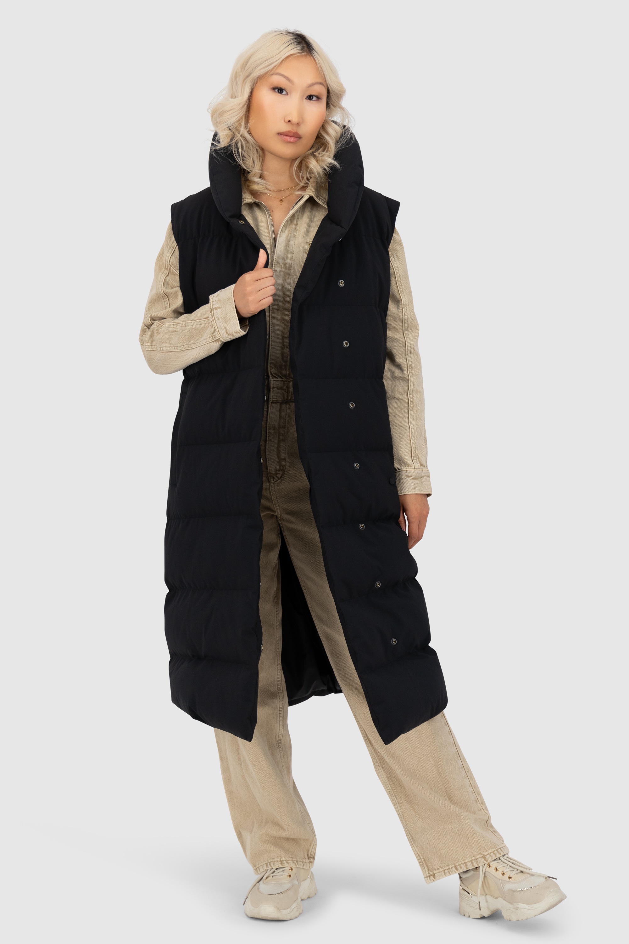 Alife & Kickin Steppjacke »Damen FleurAK A Steppjacke, Winterjacke, gefütterte Jacke« Damenmantel und Steppweste in Einem in schmaler Passform