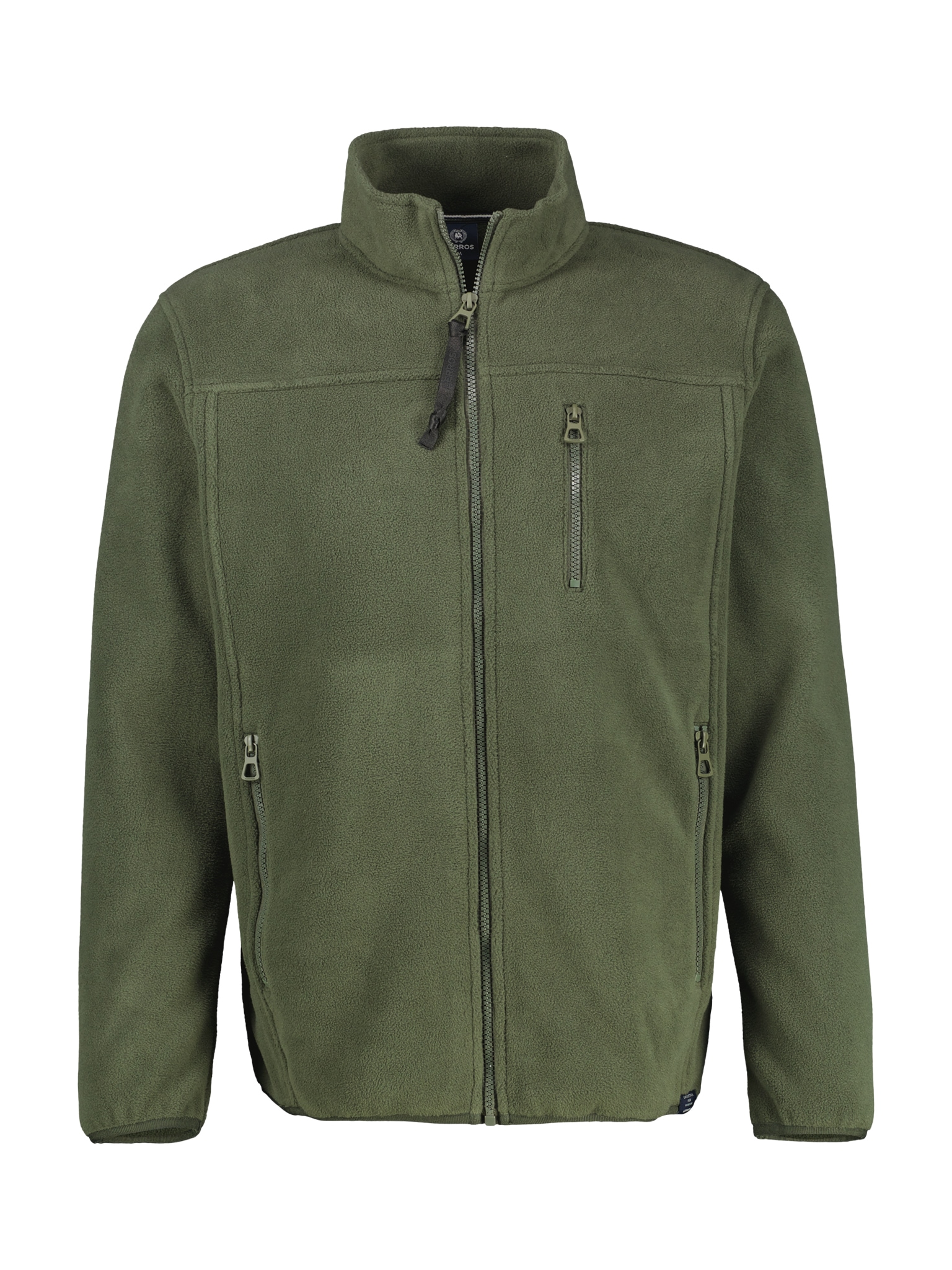 LERROS Sweatjacke, Polarfleece-Jacke mit Reißverschluss