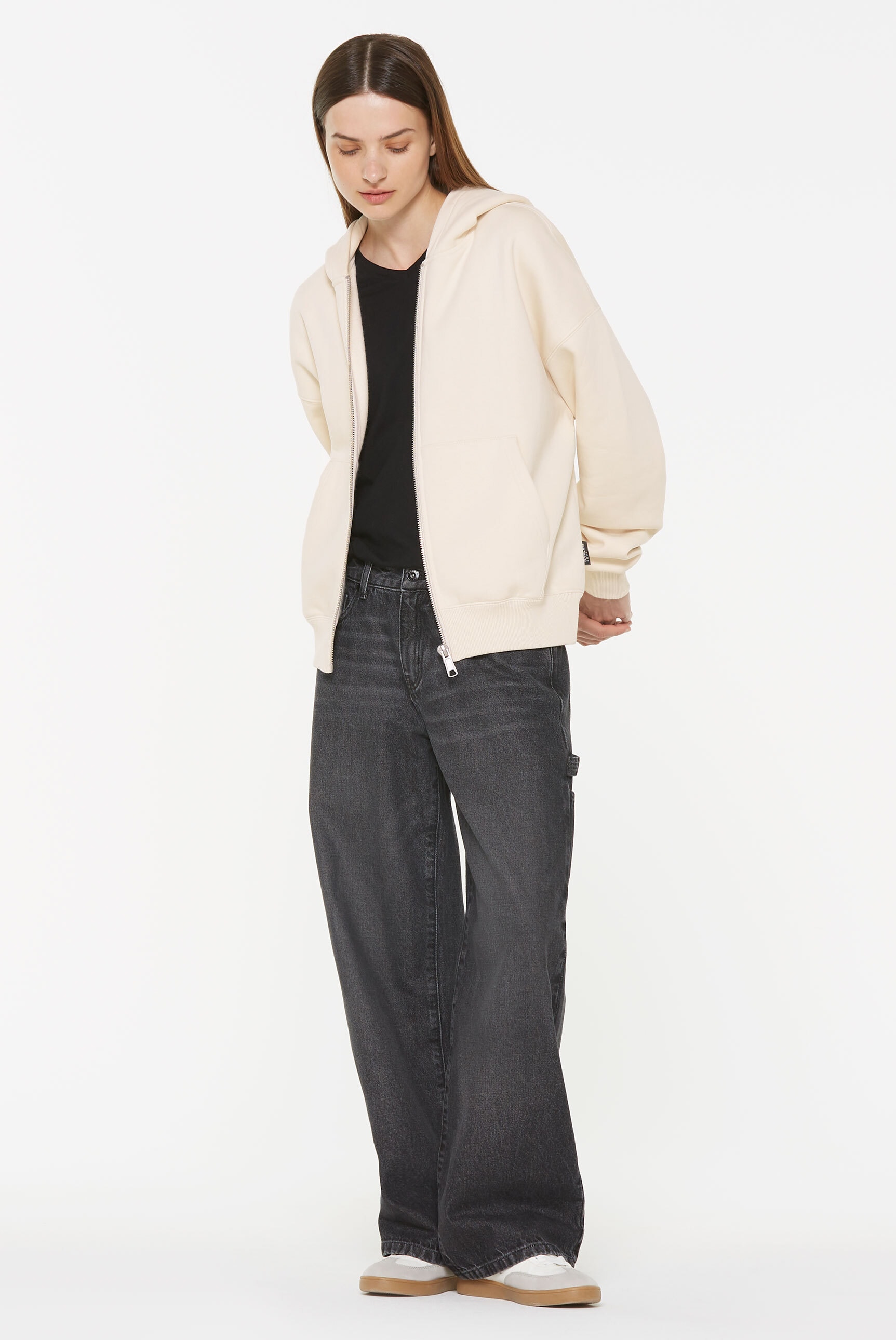 Harlem Soul Kapuzensweatjacke, mit Baumwolle