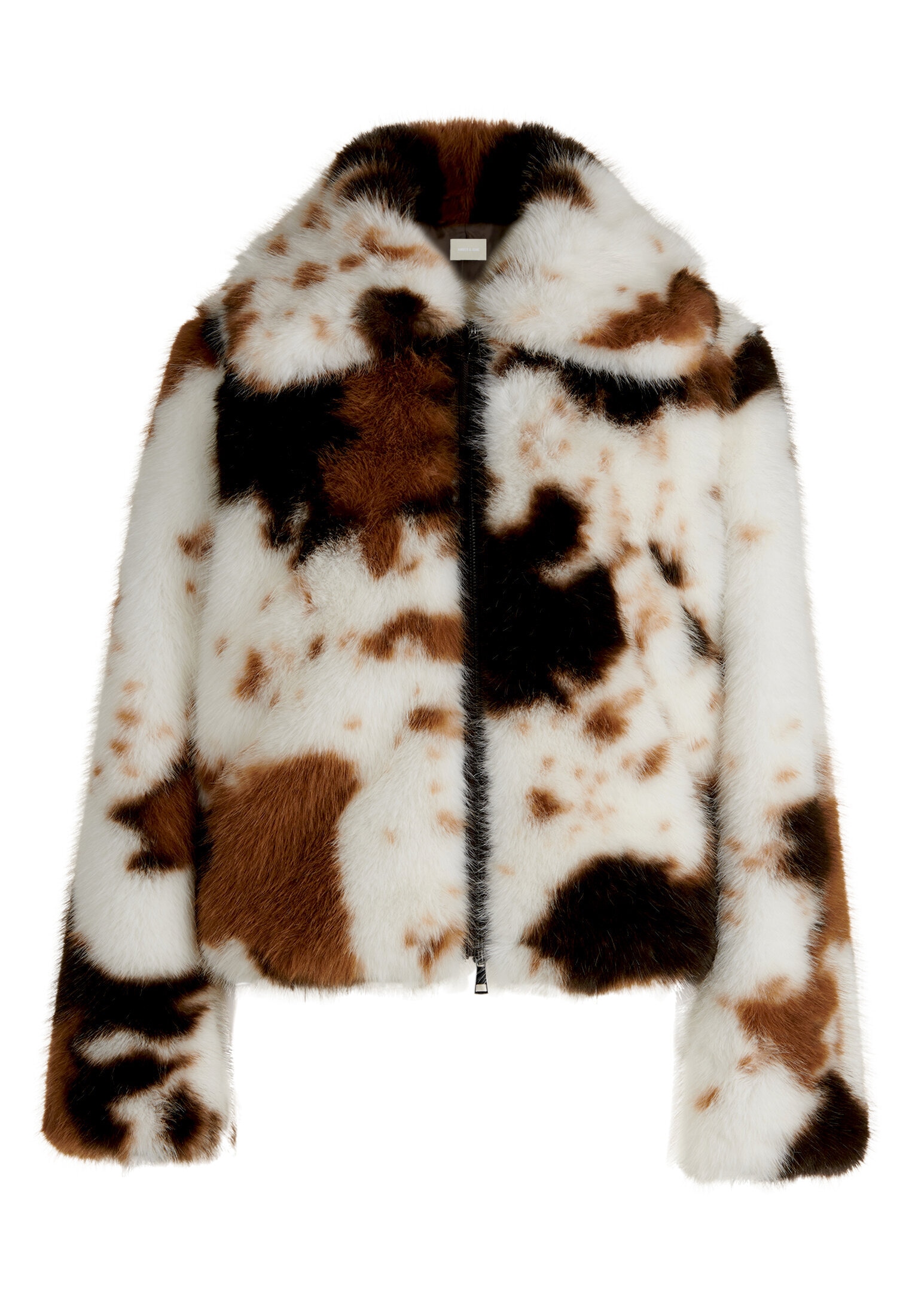 Amber & June Plüschjacke »Damen mit Taschen«