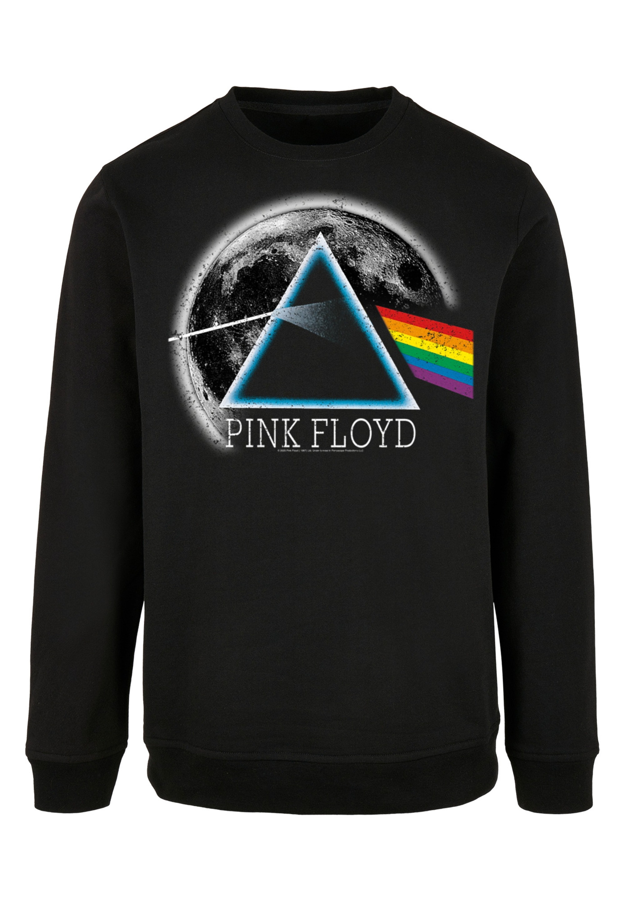 F4NT4STIC Sweatshirt für BAUR »Pink Print Dark Moon«, The Side Distressed | ▷ of Moon Floyd