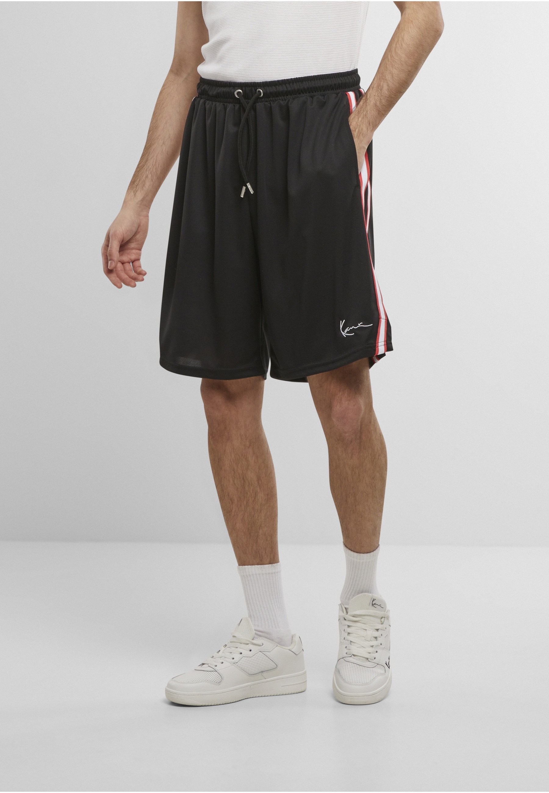 Karl Kani Shorts »Karl Kani Signature Tape Mesh Shorts«