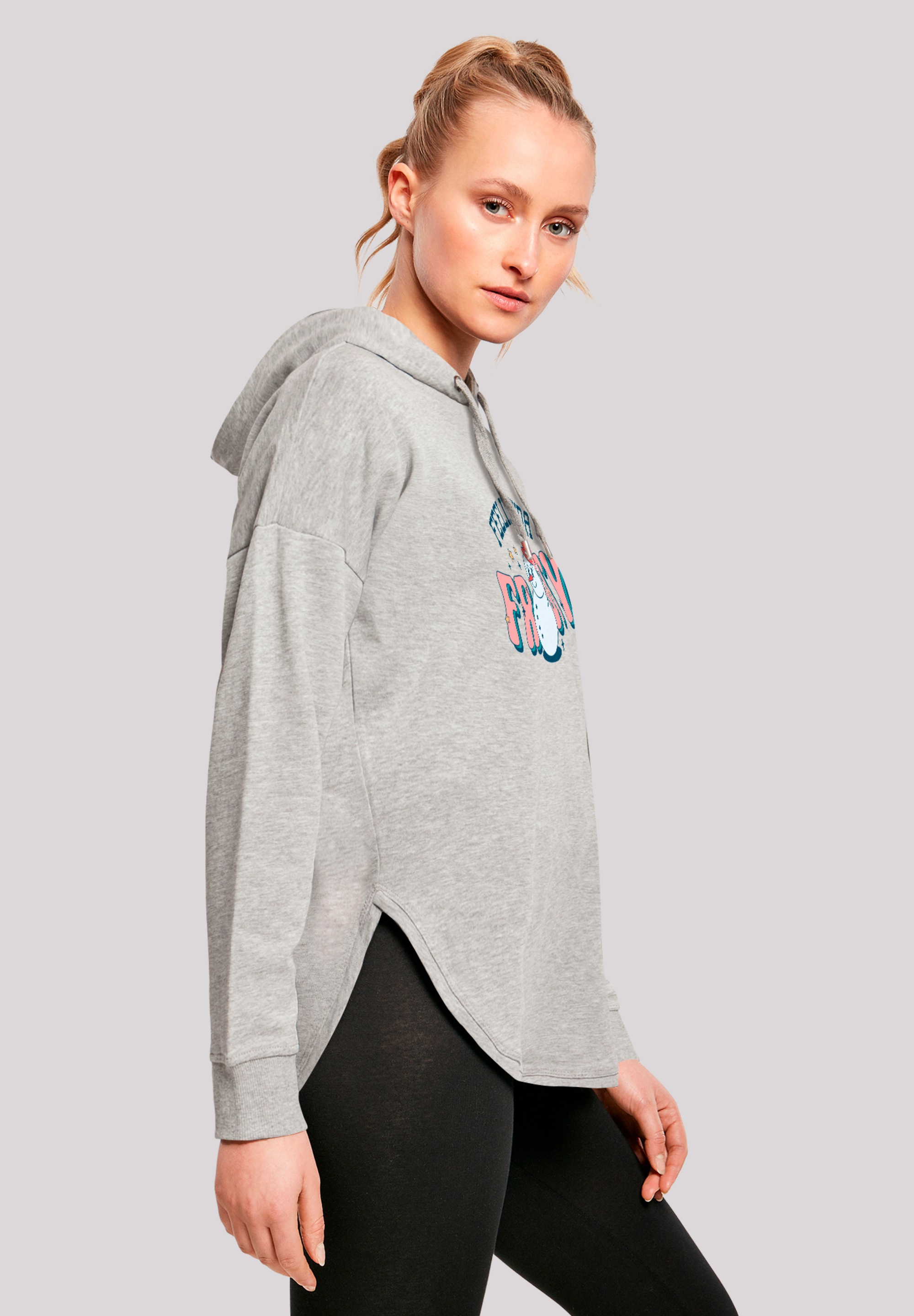 F4NT4STIC Kapuzenpullover »Feelin Kinda Frosty Snowman«, Premium Qualität
