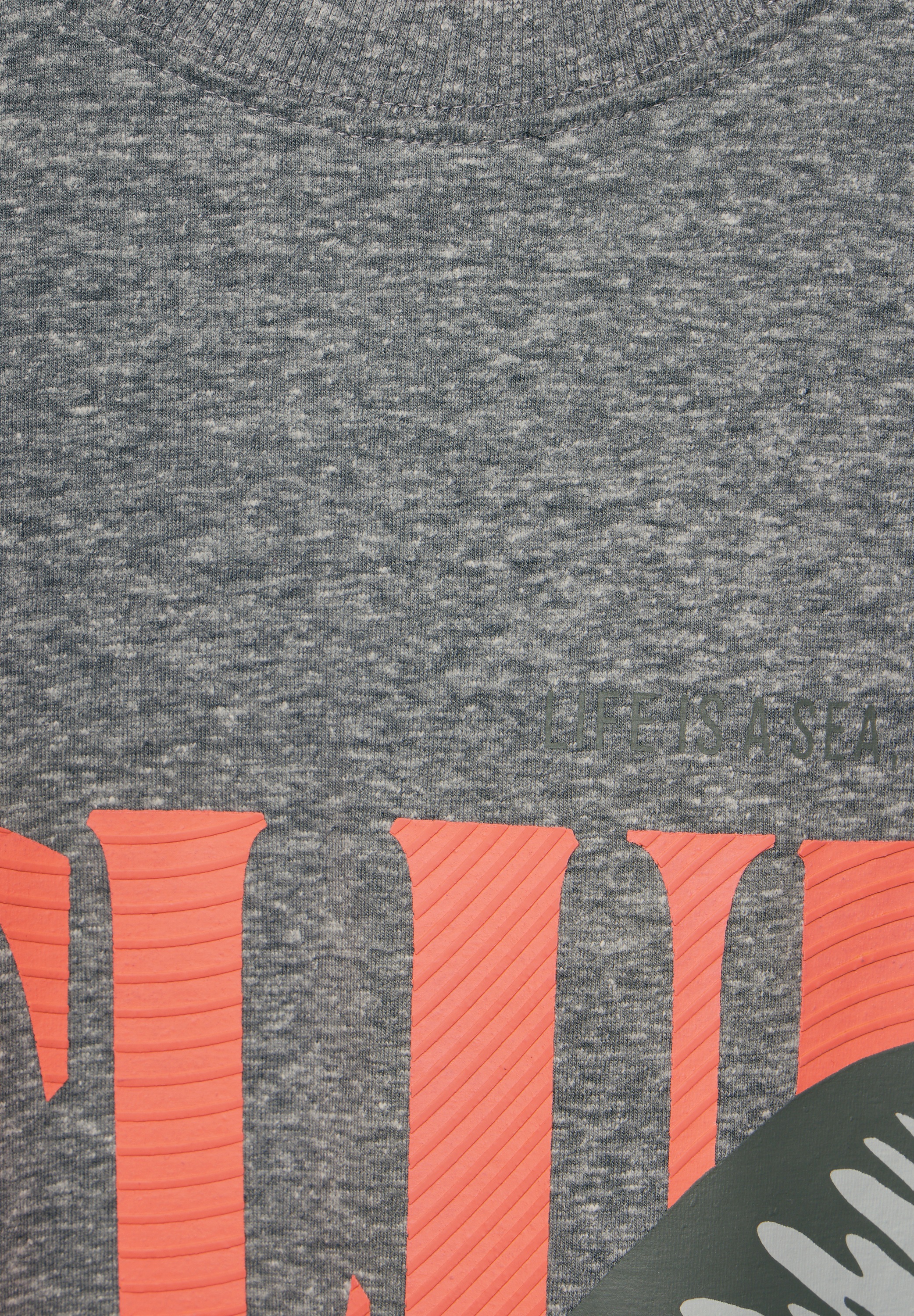 STREET ONE MEN T-Shirt, bestehend aus einem Materialmix