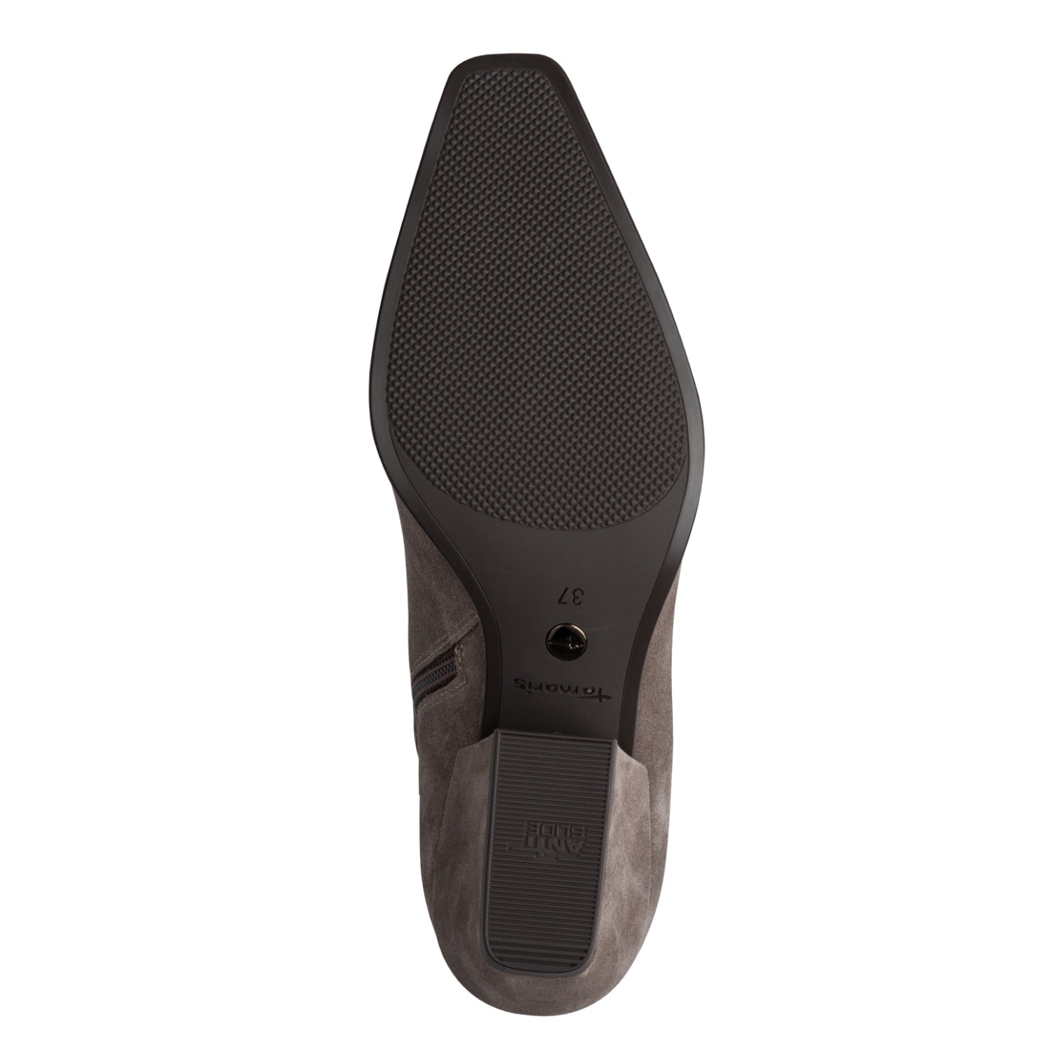 Tamaris Stiefelette  Blockabsatz, Cowboystiefelette mit T-Logoverzierung