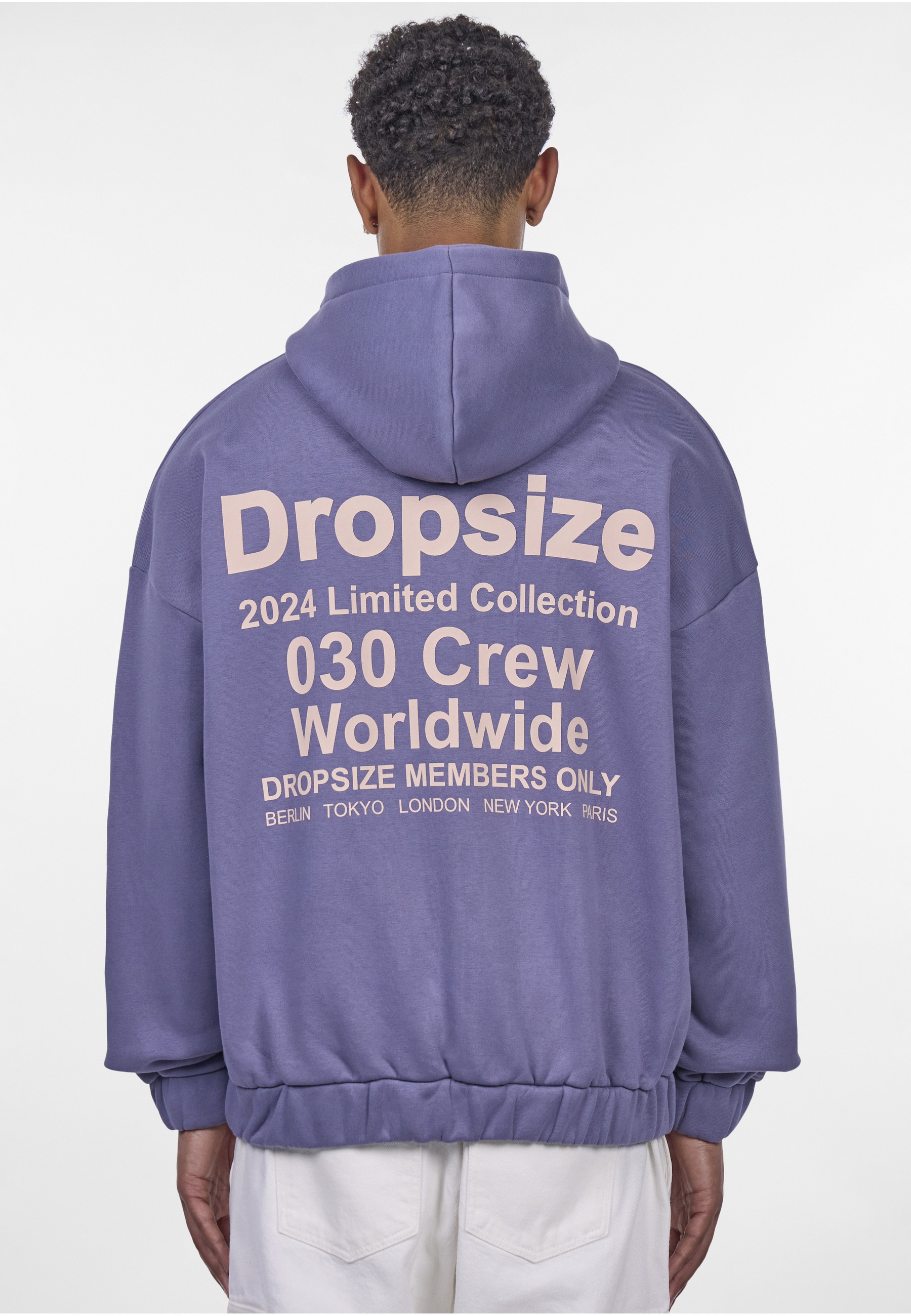 Dropsize Sweatjacke »Dropsize HEAVY OVERSIZE LIMITED ZIP-HOODIE«