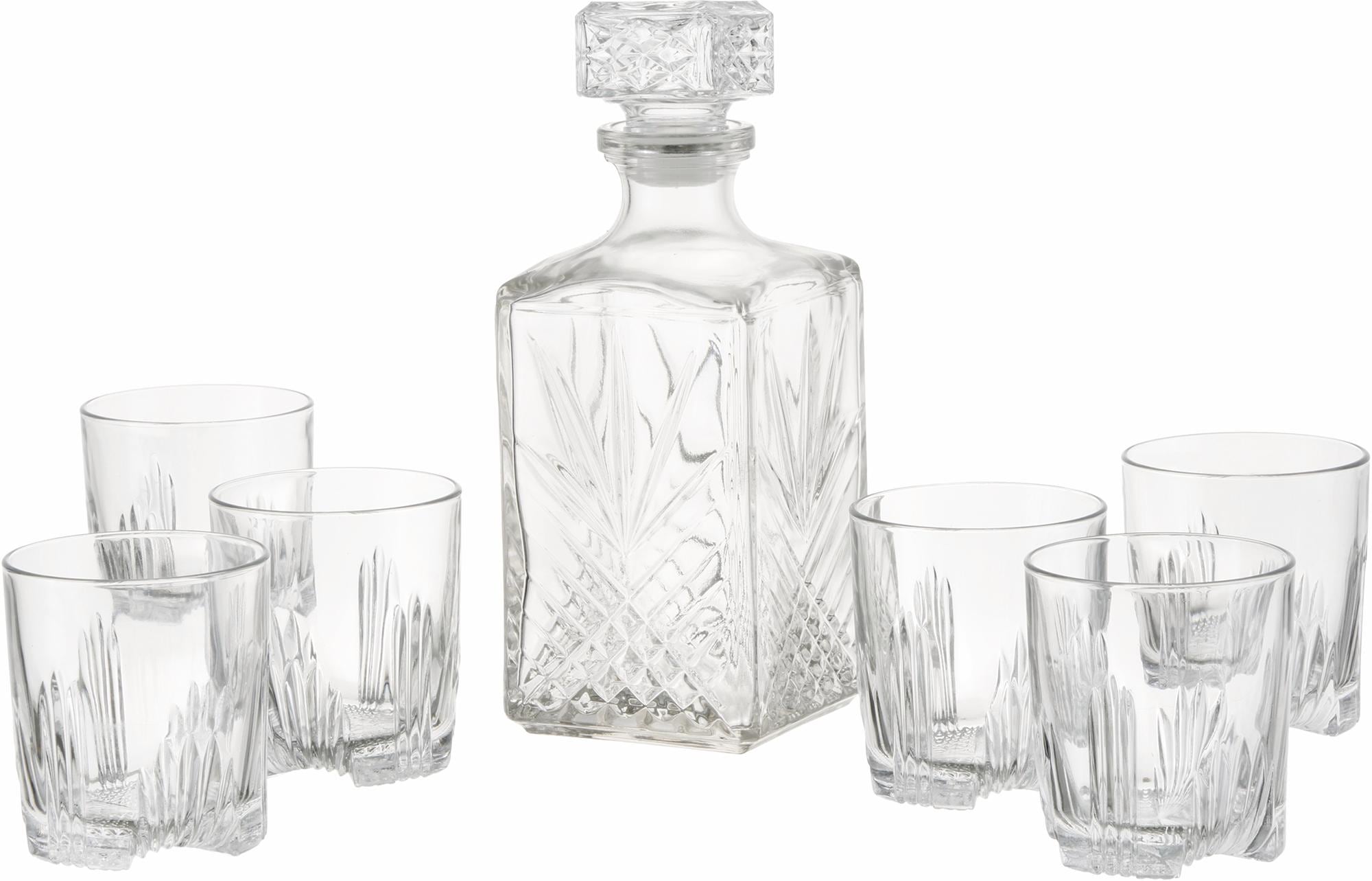 van Well Whiskyglas »Selecta«, (Set, 7 tlg.), 6 Gläser, 1 Karaffe