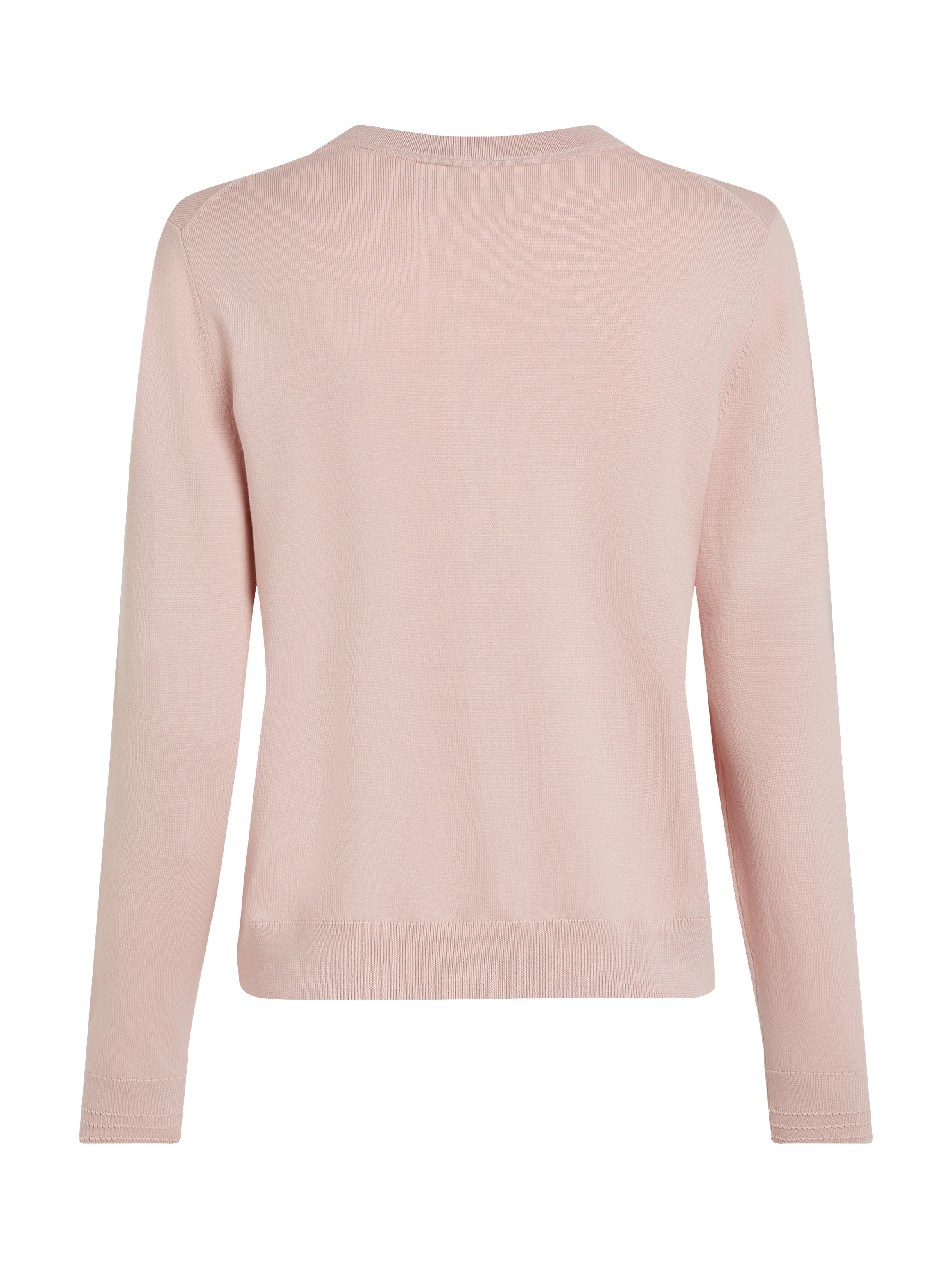 Tommy Hilfiger V-Ausschnitt-Pullover, mit Logo-Stickerei