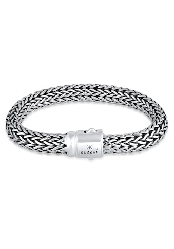 Kuzzoi Armband »Gliederarmband Basic Cool unisex 925 Silber« kaufen
