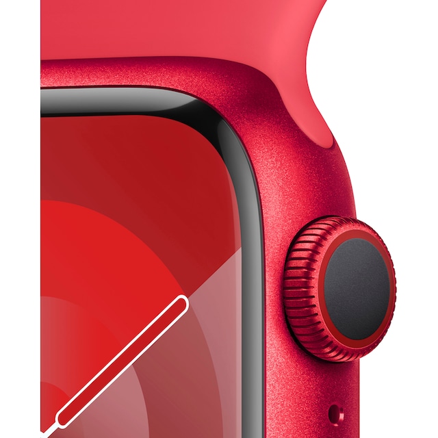 Apple Smartwatch »Watch Series 9 GPS + Cellular«, (Watch OS 10) | BAUR